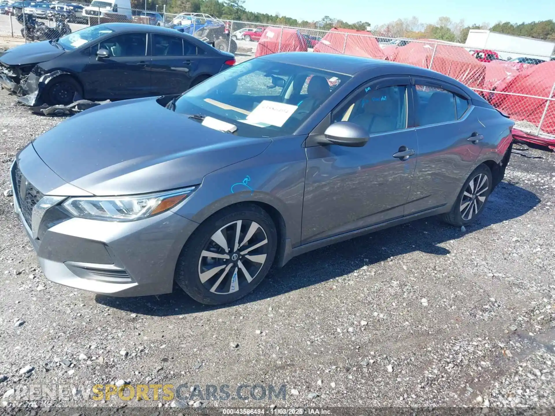 2 Photograph of a damaged car 3N1AB8CV3MY325342 NISSAN SENTRA 2021