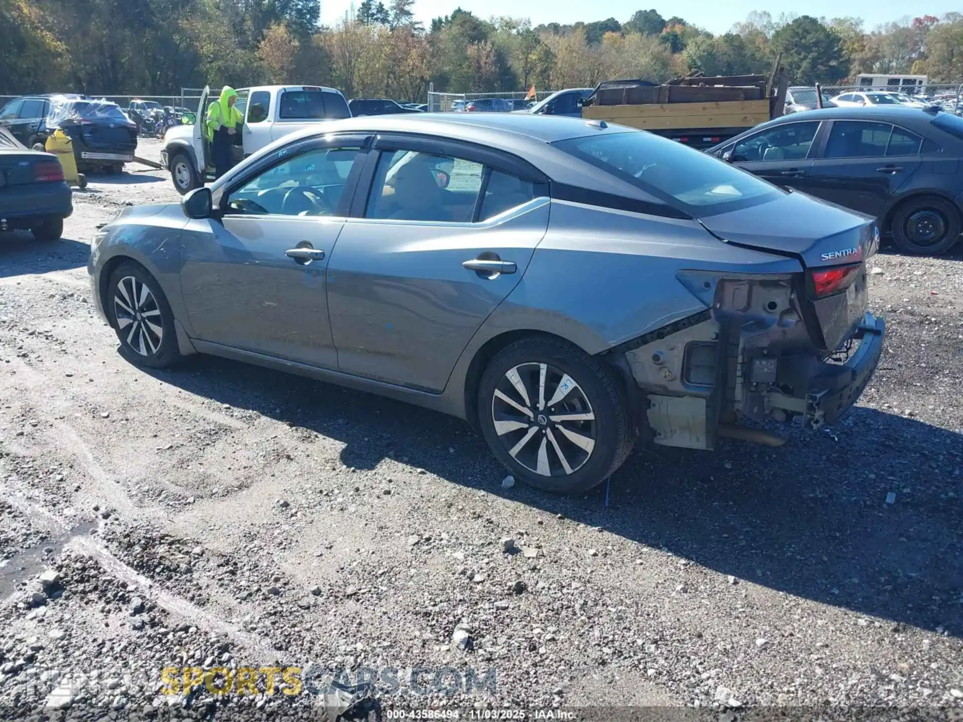 3 Photograph of a damaged car 3N1AB8CV3MY325342 NISSAN SENTRA 2021