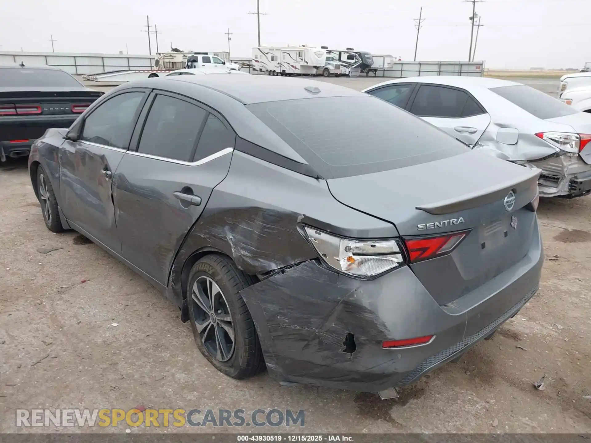 3 Photograph of a damaged car 3N1AB8CV4MY206005 NISSAN SENTRA 2021