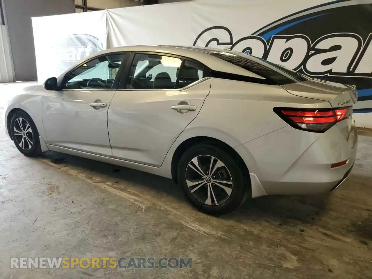 2 Photograph of a damaged car 3N1AB8CV4MY206067 NISSAN SENTRA 2021