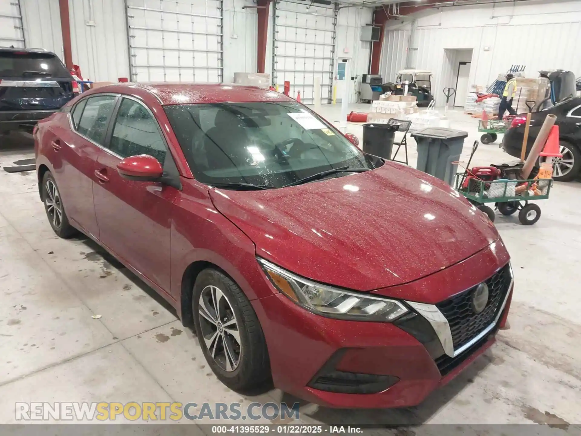 1 Photograph of a damaged car 3N1AB8CV4MY206764 NISSAN SENTRA 2021