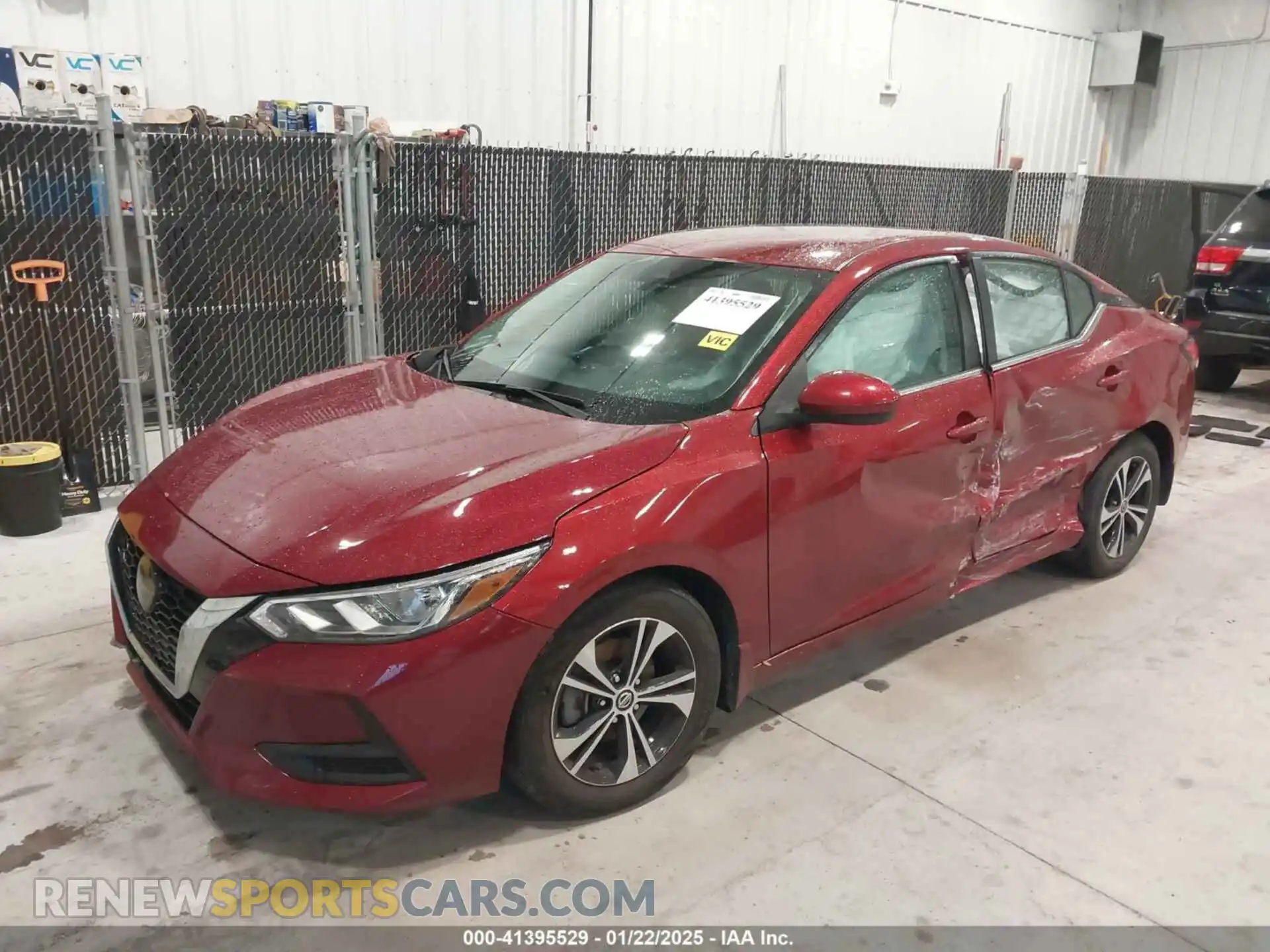2 Photograph of a damaged car 3N1AB8CV4MY206764 NISSAN SENTRA 2021