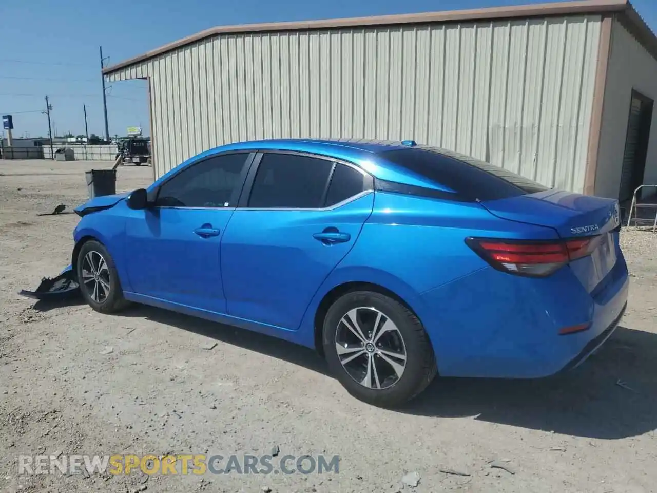 2 Photograph of a damaged car 3N1AB8CV4MY216713 NISSAN SENTRA 2021