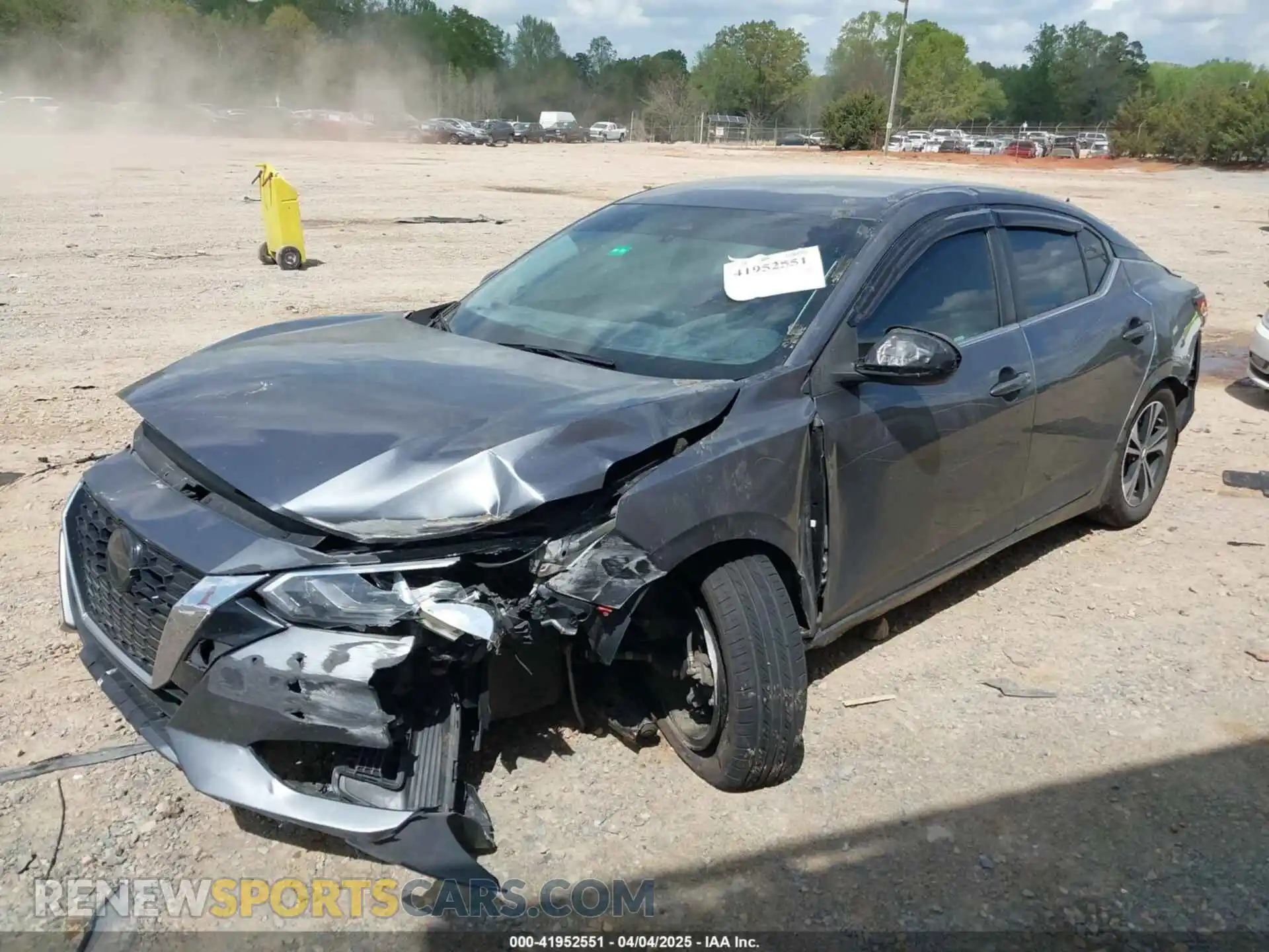 2 Photograph of a damaged car 3N1AB8CV4MY221880 NISSAN SENTRA 2021
