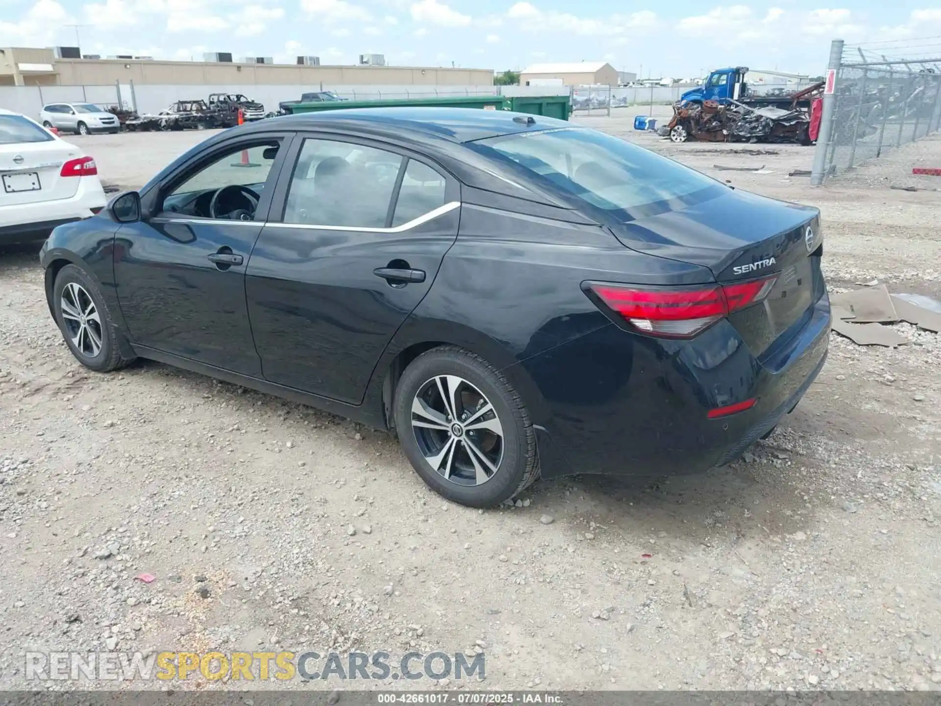3 Photograph of a damaged car 3N1AB8CV4MY224505 NISSAN SENTRA 2021