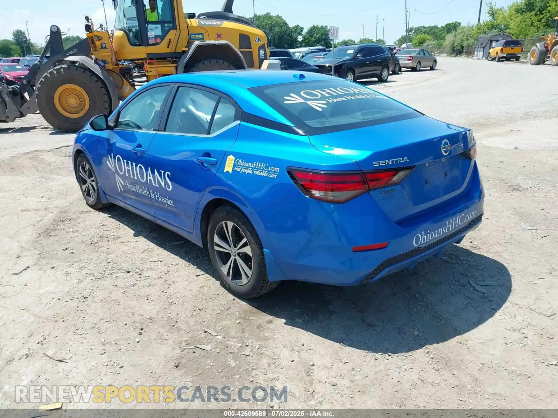 3 Photograph of a damaged car 3N1AB8CV4MY228294 NISSAN SENTRA 2021