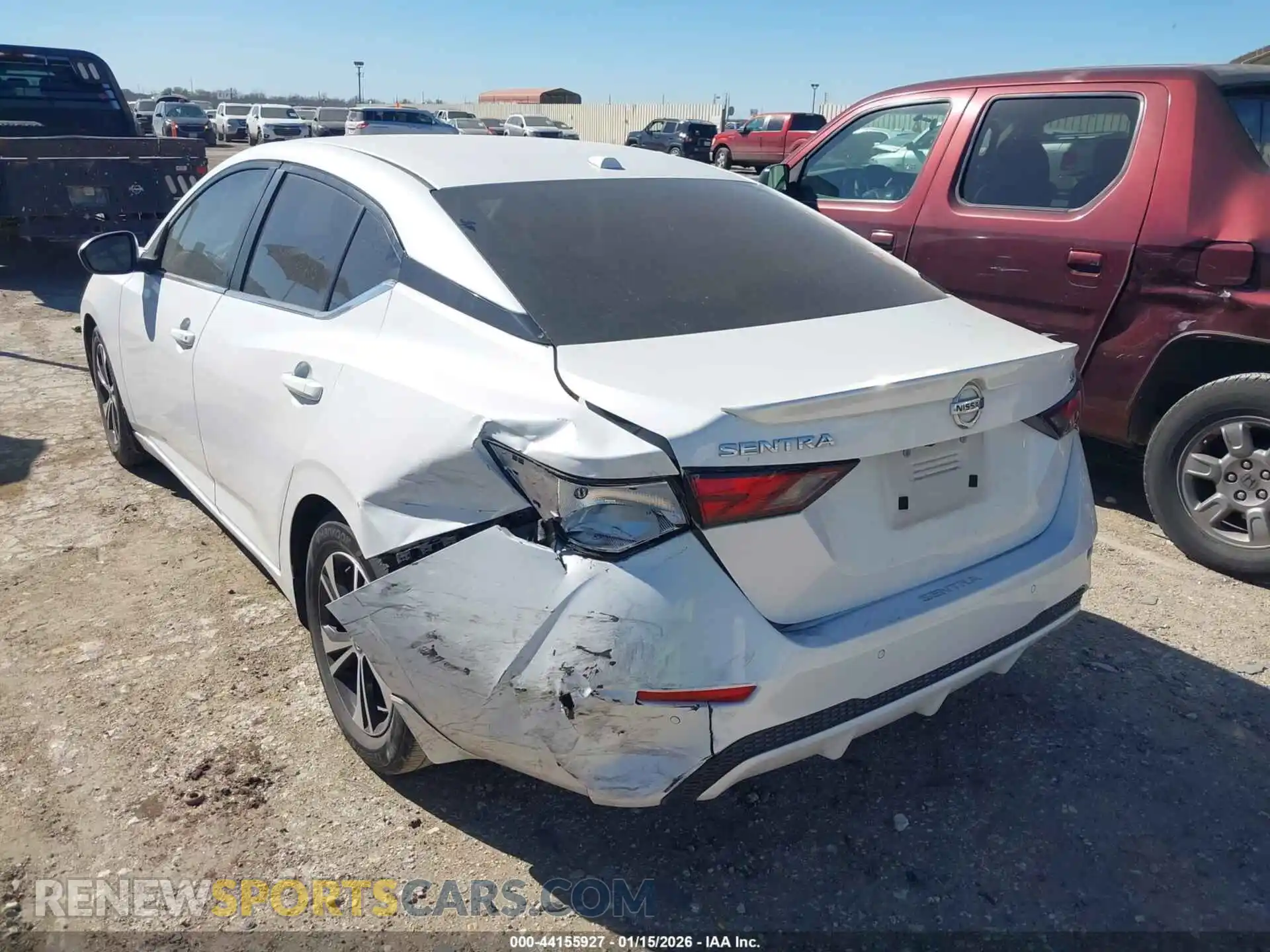 3 fotografías del automóvil dañado 3N1AB8CV4MY230191 NISSAN SENTRA 2021