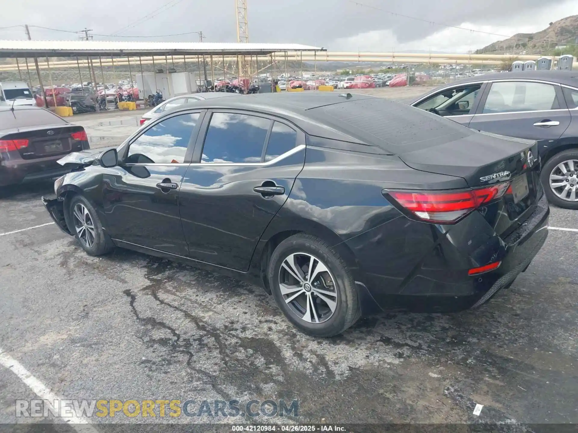 3 Photograph of a damaged car 3N1AB8CV4MY230305 NISSAN SENTRA 2021