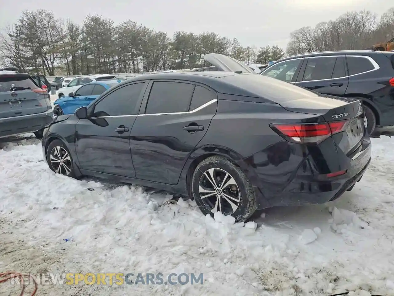 2 Photograph of a damaged car 3N1AB8CV4MY232085 NISSAN SENTRA 2021