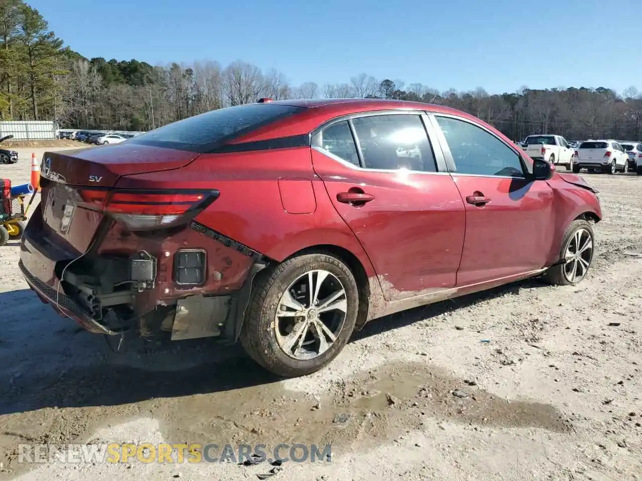 3 Photograph of a damaged car 3N1AB8CV4MY235214 NISSAN SENTRA 2021