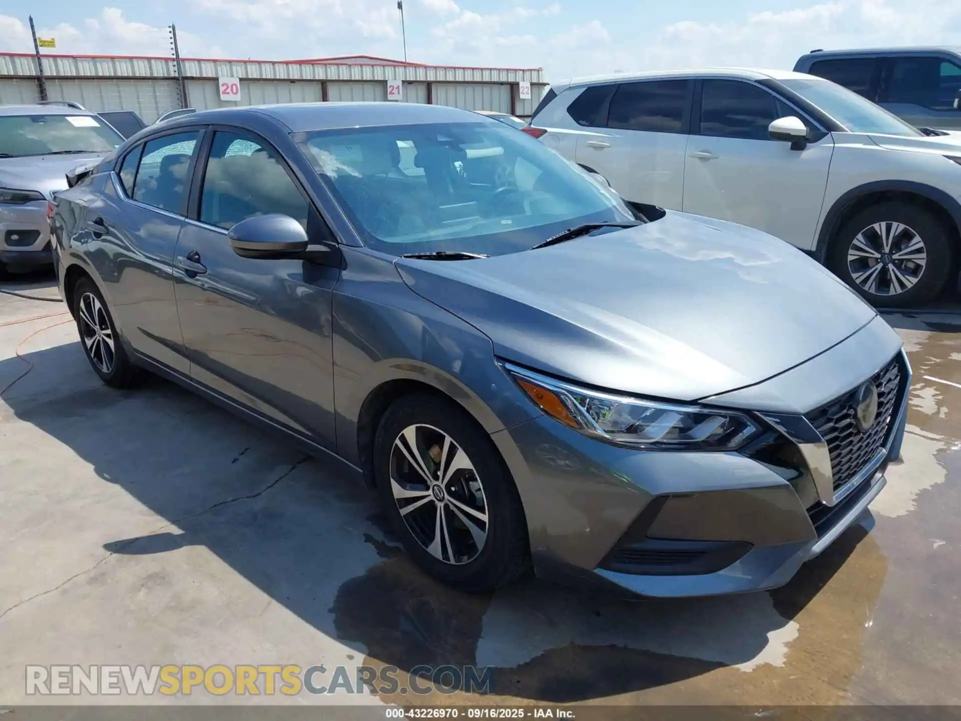 1 Photograph of a damaged car 3N1AB8CV4MY235522 NISSAN SENTRA 2021