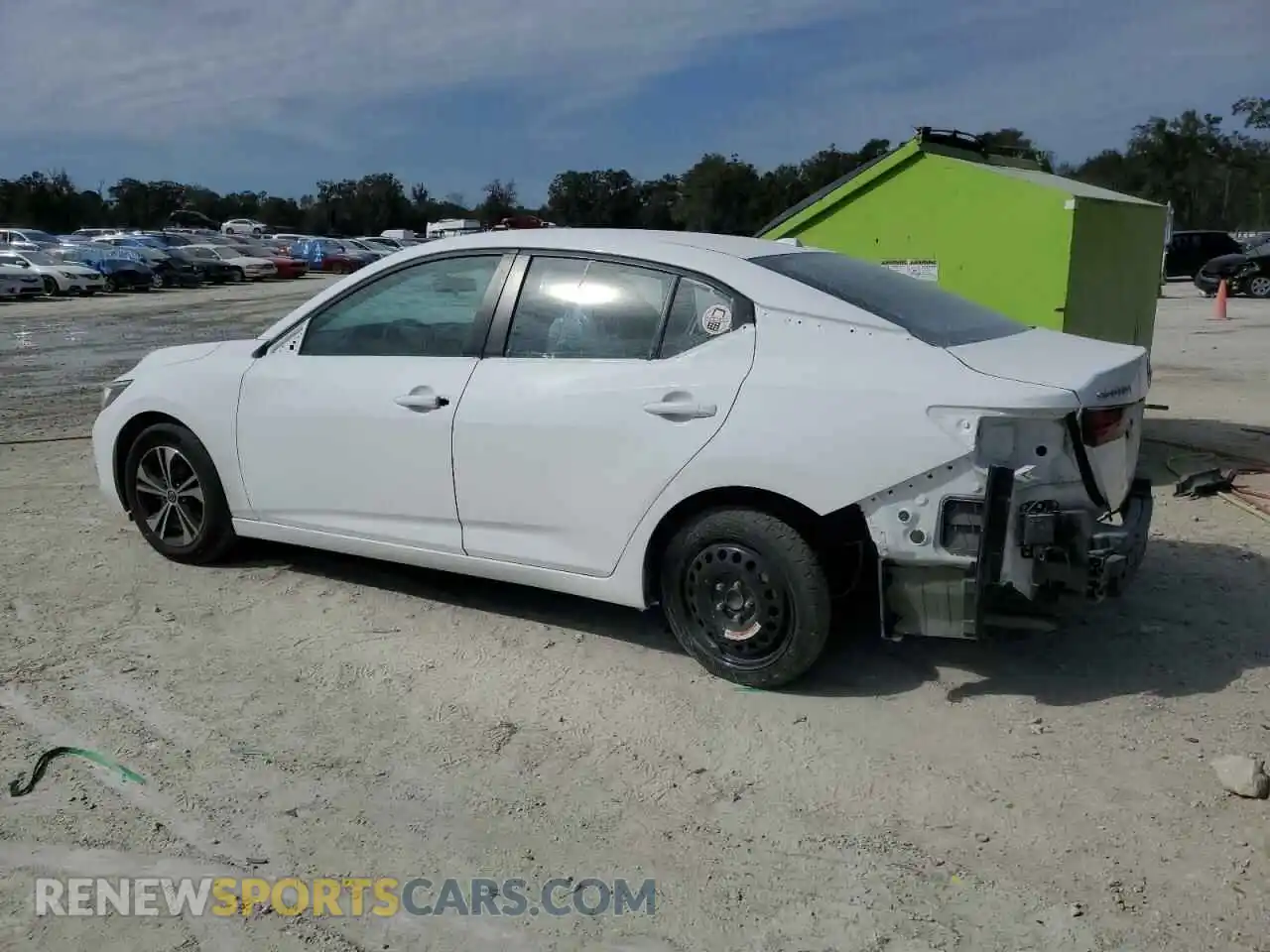 2 Photograph of a damaged car 3N1AB8CV4MY235682 NISSAN SENTRA 2021