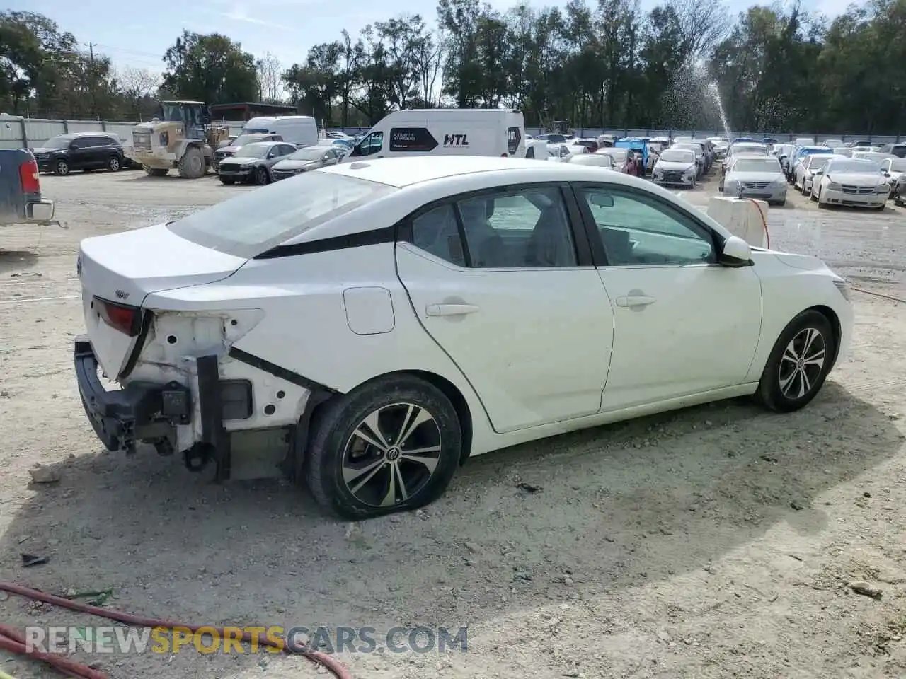 3 Photograph of a damaged car 3N1AB8CV4MY235682 NISSAN SENTRA 2021