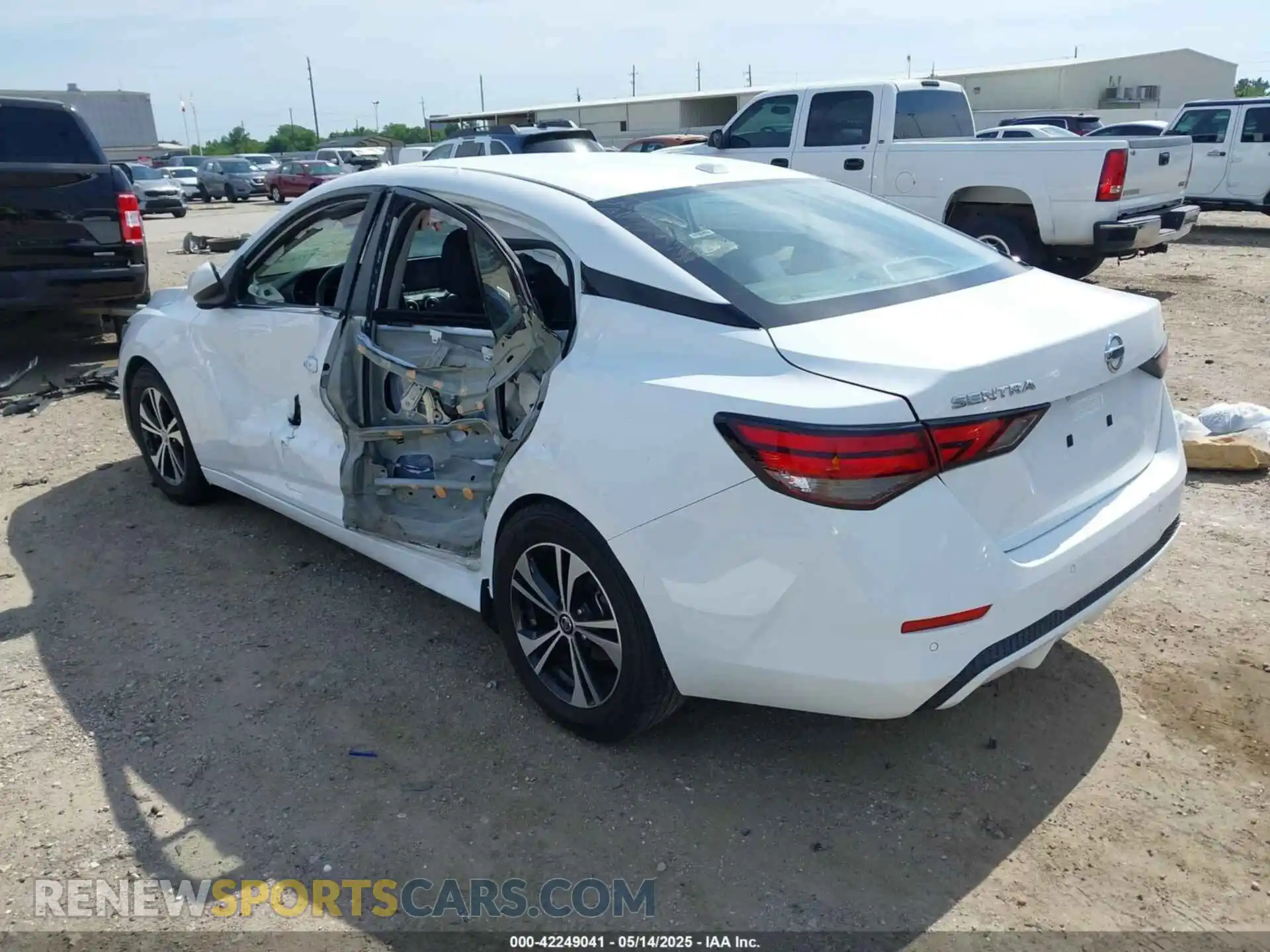 3 Photograph of a damaged car 3N1AB8CV4MY242440 NISSAN SENTRA 2021
