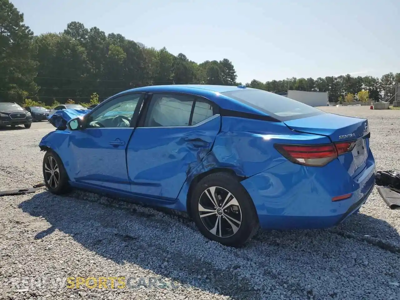 2 Photograph of a damaged car 3N1AB8CV4MY262428 NISSAN SENTRA 2021