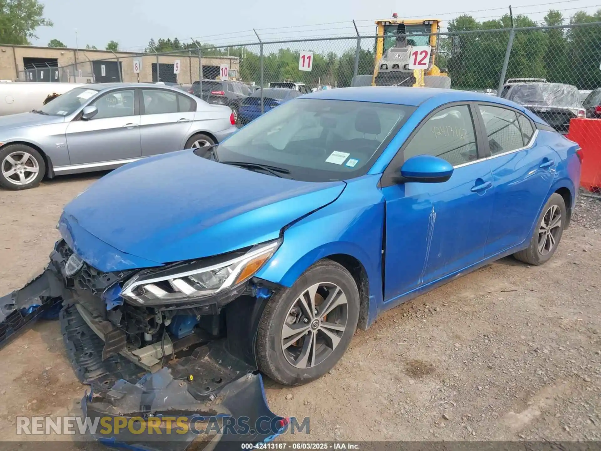 2 Photograph of a damaged car 3N1AB8CV4MY266866 NISSAN SENTRA 2021