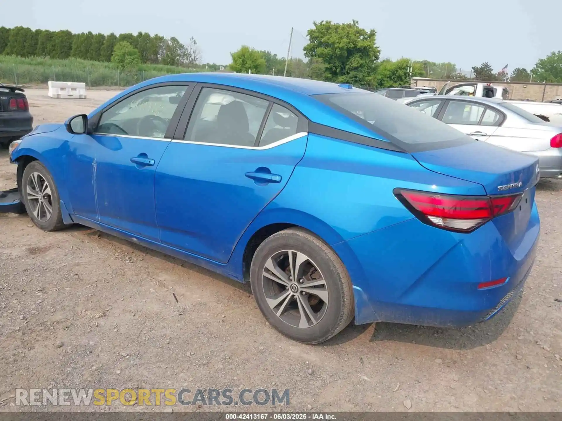 3 Photograph of a damaged car 3N1AB8CV4MY266866 NISSAN SENTRA 2021