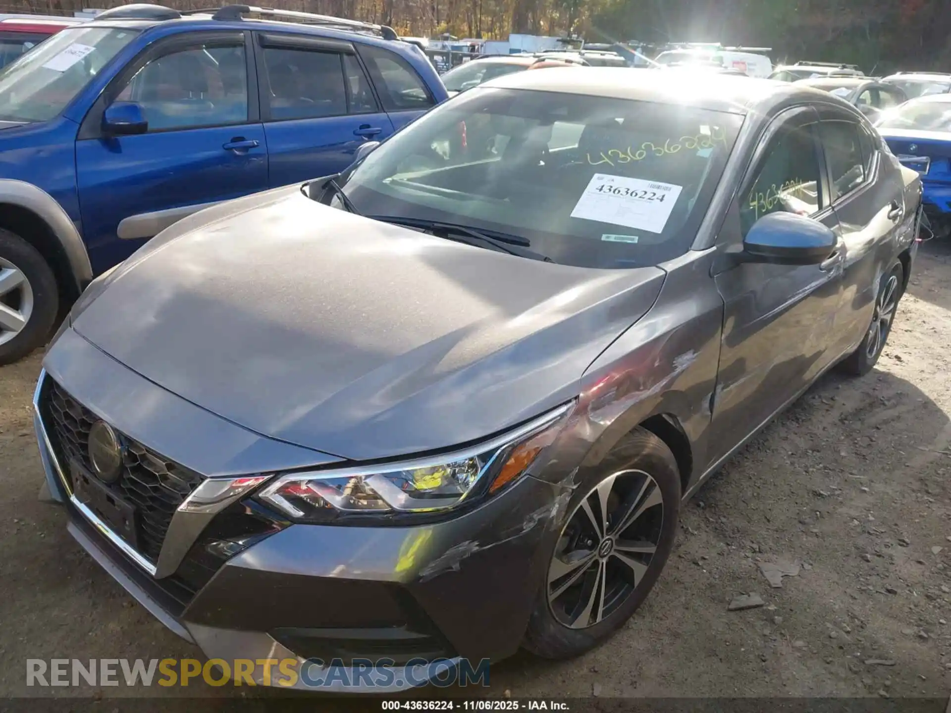 2 Photograph of a damaged car 3N1AB8CV4MY271548 NISSAN SENTRA 2021