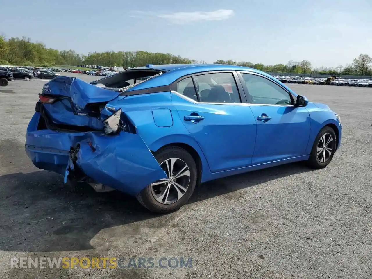 3 Photograph of a damaged car 3N1AB8CV4MY274496 NISSAN SENTRA 2021