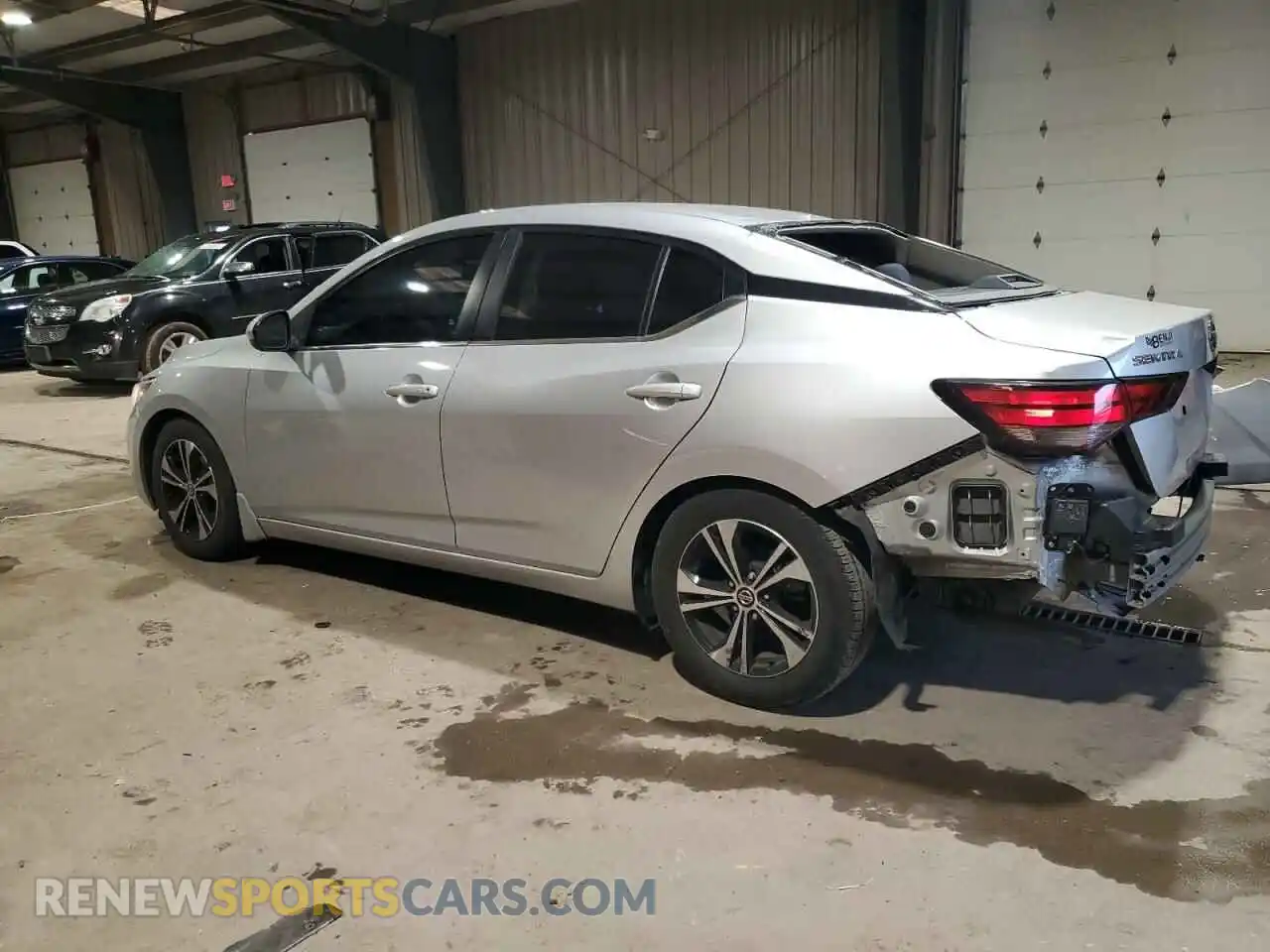 2 Photograph of a damaged car 3N1AB8CV4MY275387 NISSAN SENTRA 2021