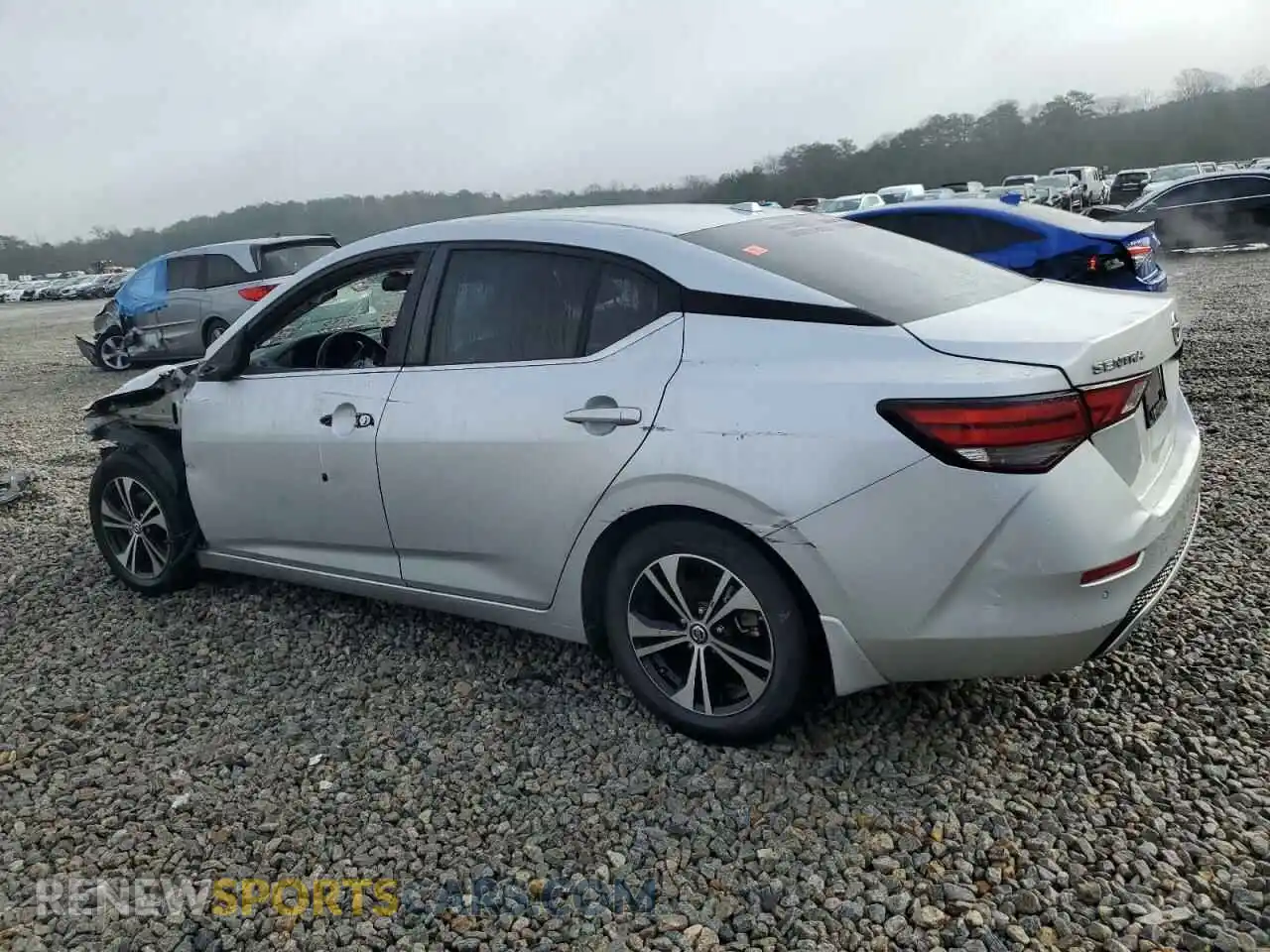 2 Photograph of a damaged car 3N1AB8CV4MY275471 NISSAN SENTRA 2021