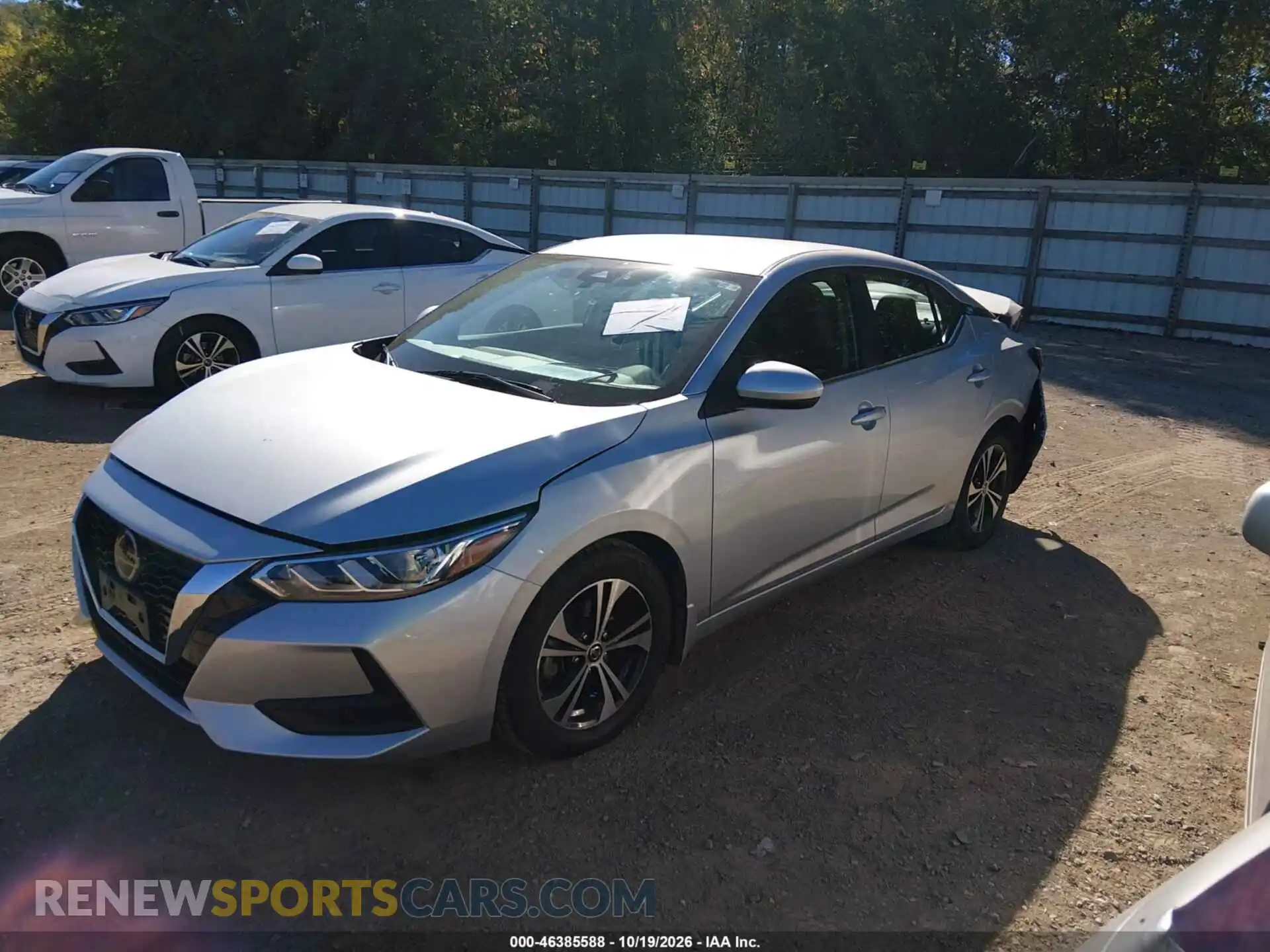 2 Photograph of a damaged car 3N1AB8CV4MY275888 NISSAN SENTRA 2021