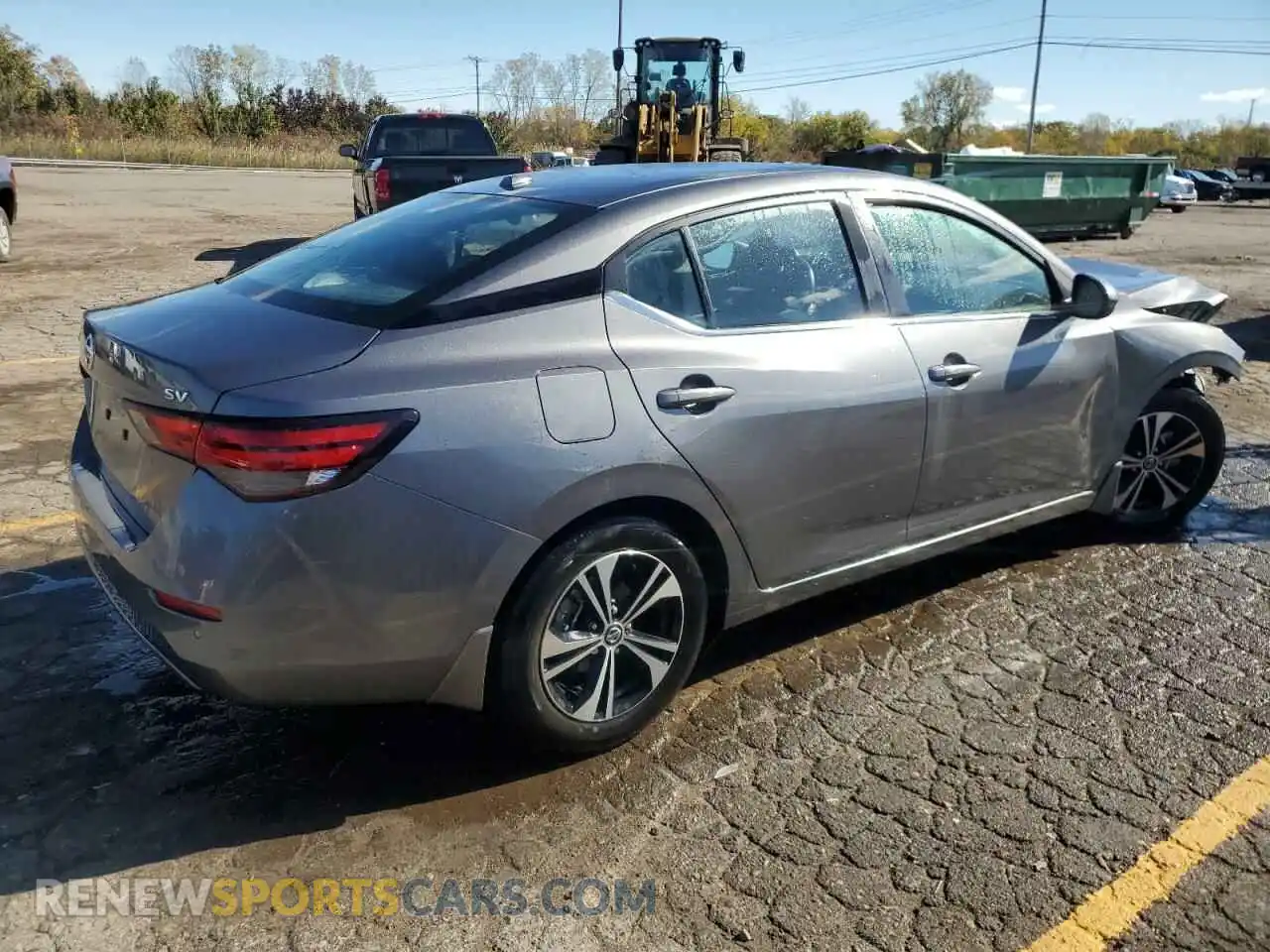 3 Photograph of a damaged car 3N1AB8CV4MY281559 NISSAN SENTRA 2021