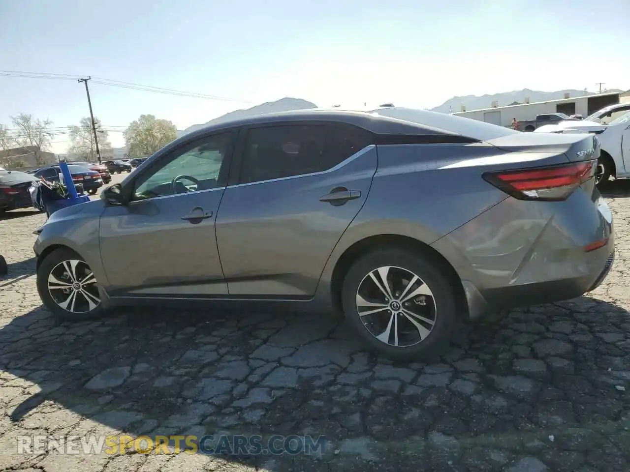 2 Photograph of a damaged car 3N1AB8CV4MY286664 NISSAN SENTRA 2021