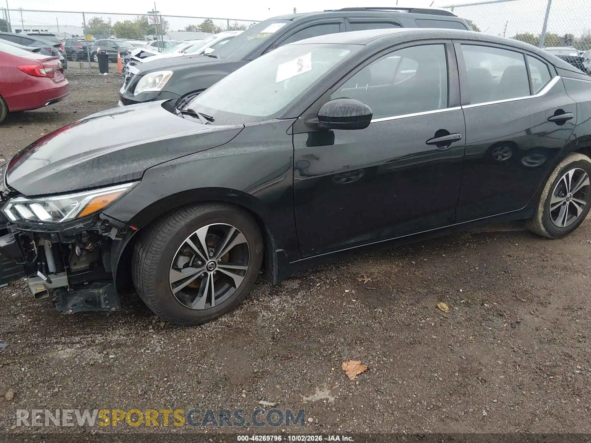 2 Photograph of a damaged car 3N1AB8CV4MY287569 NISSAN SENTRA 2021