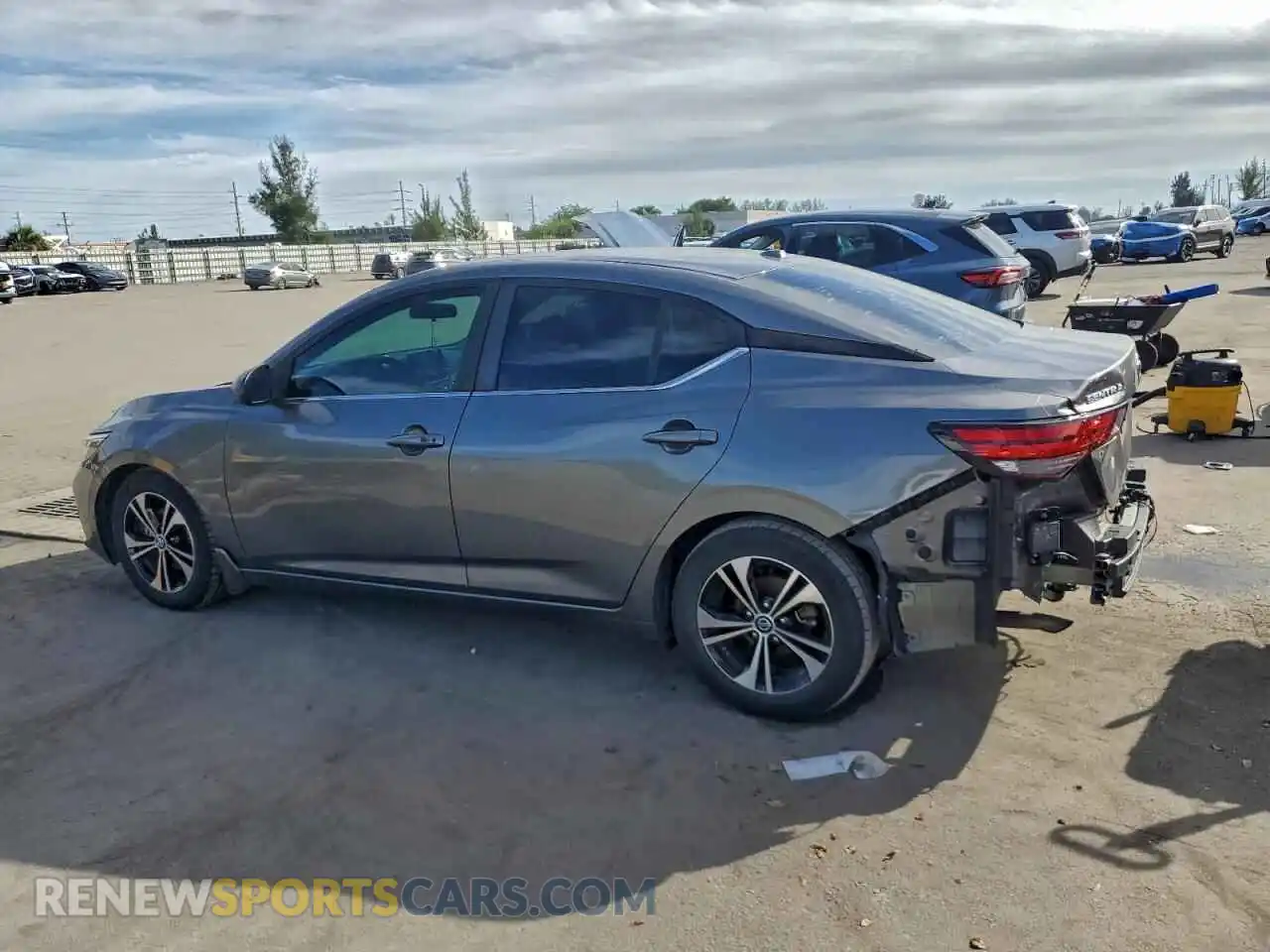 2 Photograph of a damaged car 3N1AB8CV4MY289872 NISSAN SENTRA 2021
