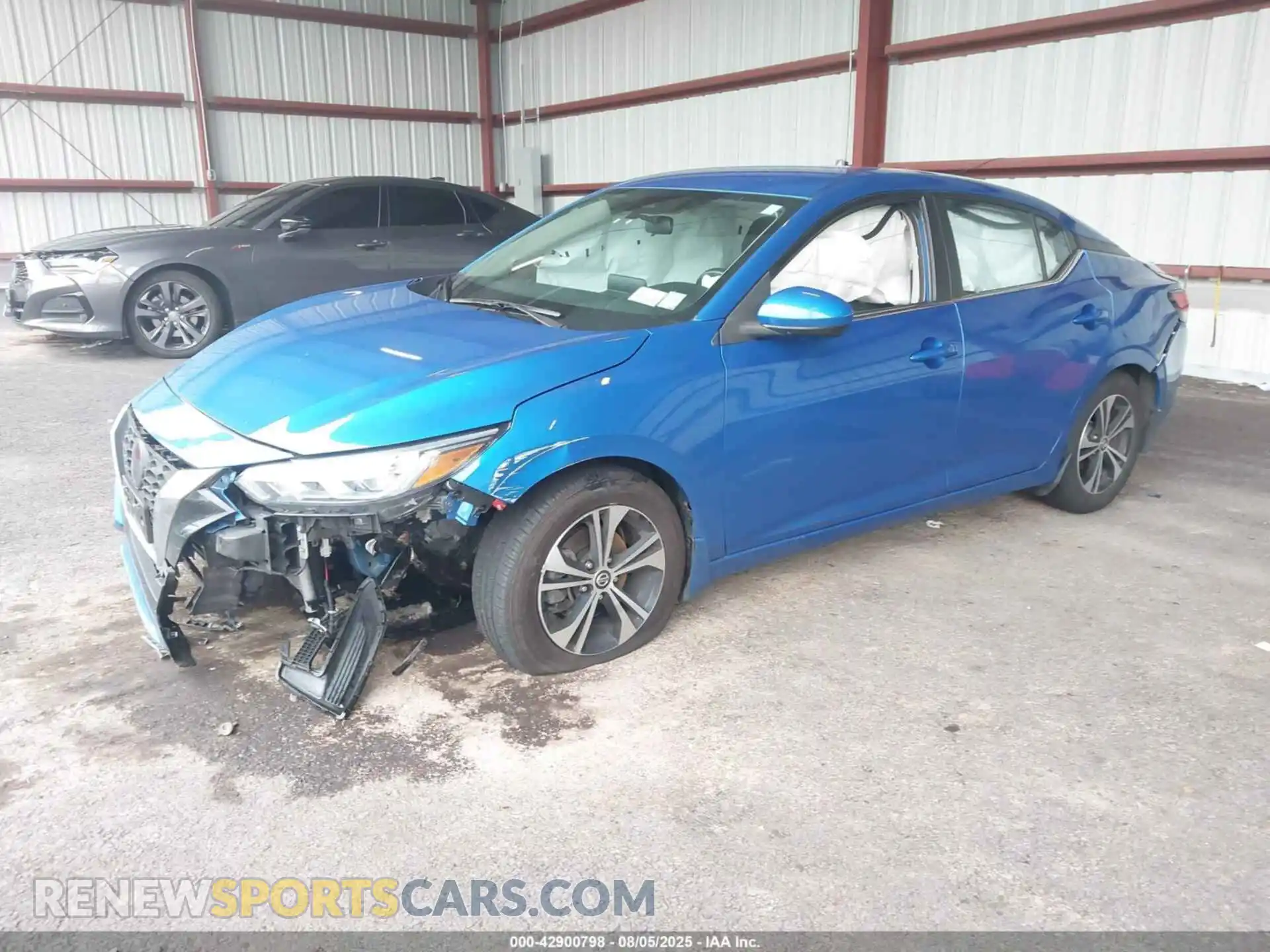 2 Photograph of a damaged car 3N1AB8CV4MY291900 NISSAN SENTRA 2021