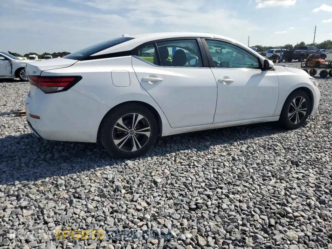 3 Photograph of a damaged car 3N1AB8CV4MY299012 NISSAN SENTRA 2021