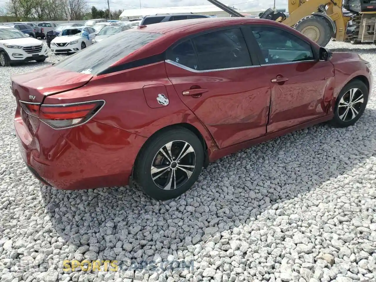 3 Фотография поврежденного автомобиля 3N1AB8CV4MY300319 NISSAN SENTRA 2021