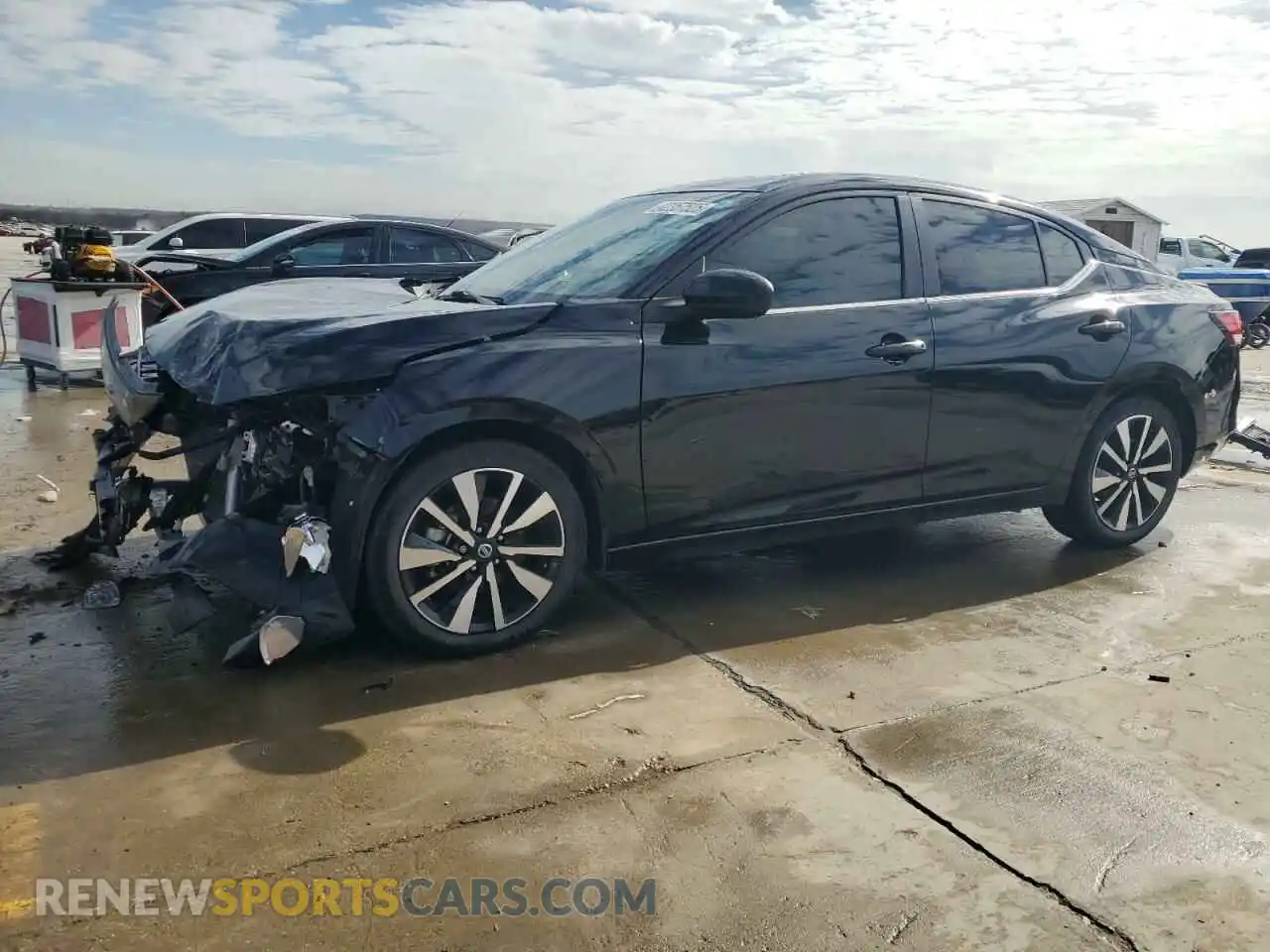 1 fotografías del automóvil dañado 3N1AB8CV4MY300451 NISSAN SENTRA 2021