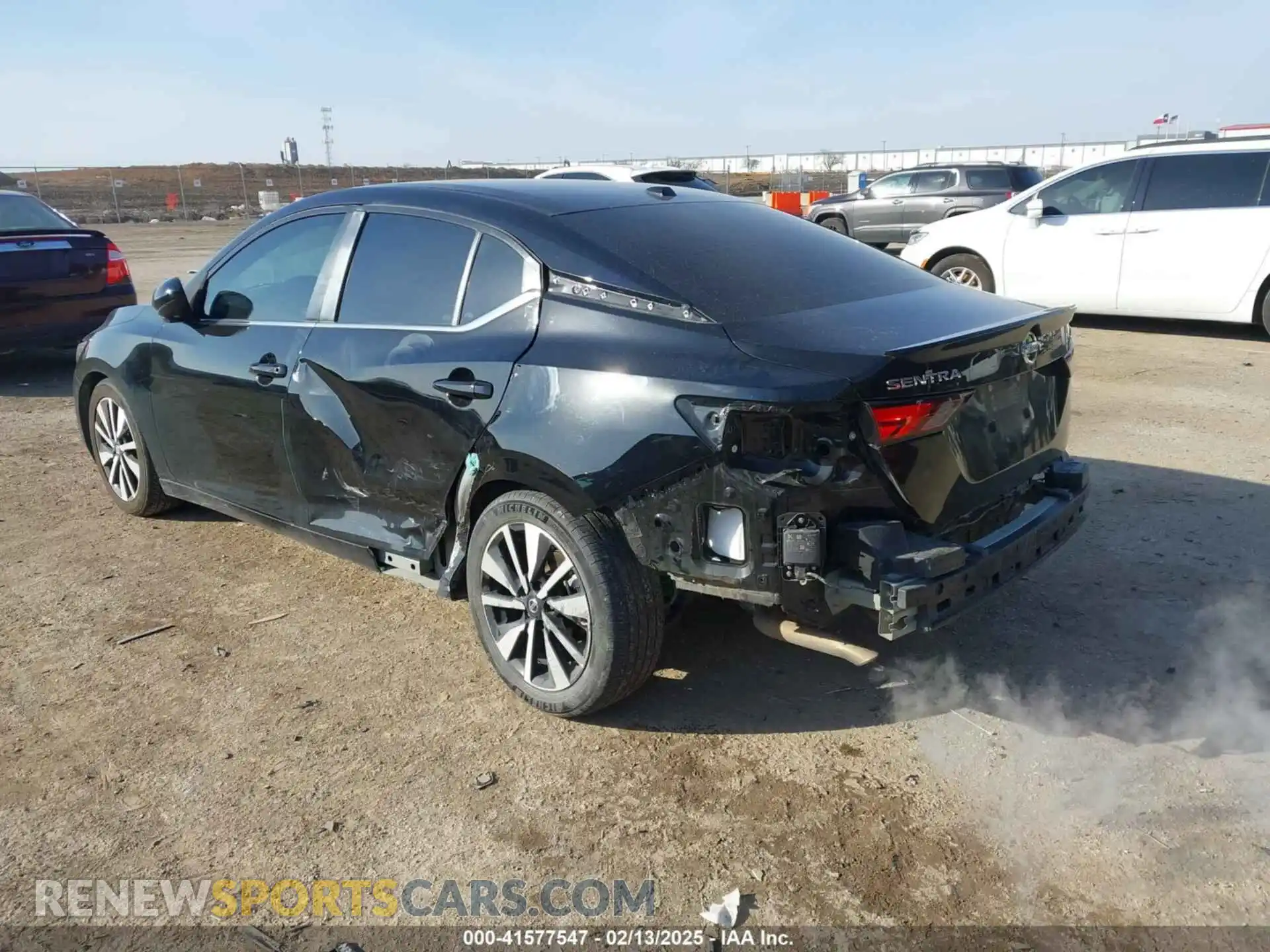 3 Photograph of a damaged car 3N1AB8CV4MY317346 NISSAN SENTRA 2021