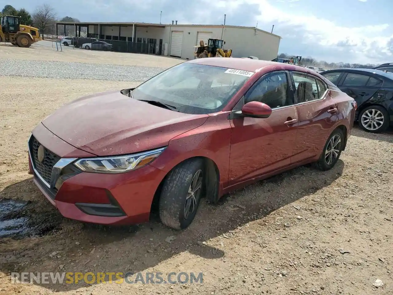 1 Photograph of a damaged car 3N1AB8CV4MY325303 NISSAN SENTRA 2021