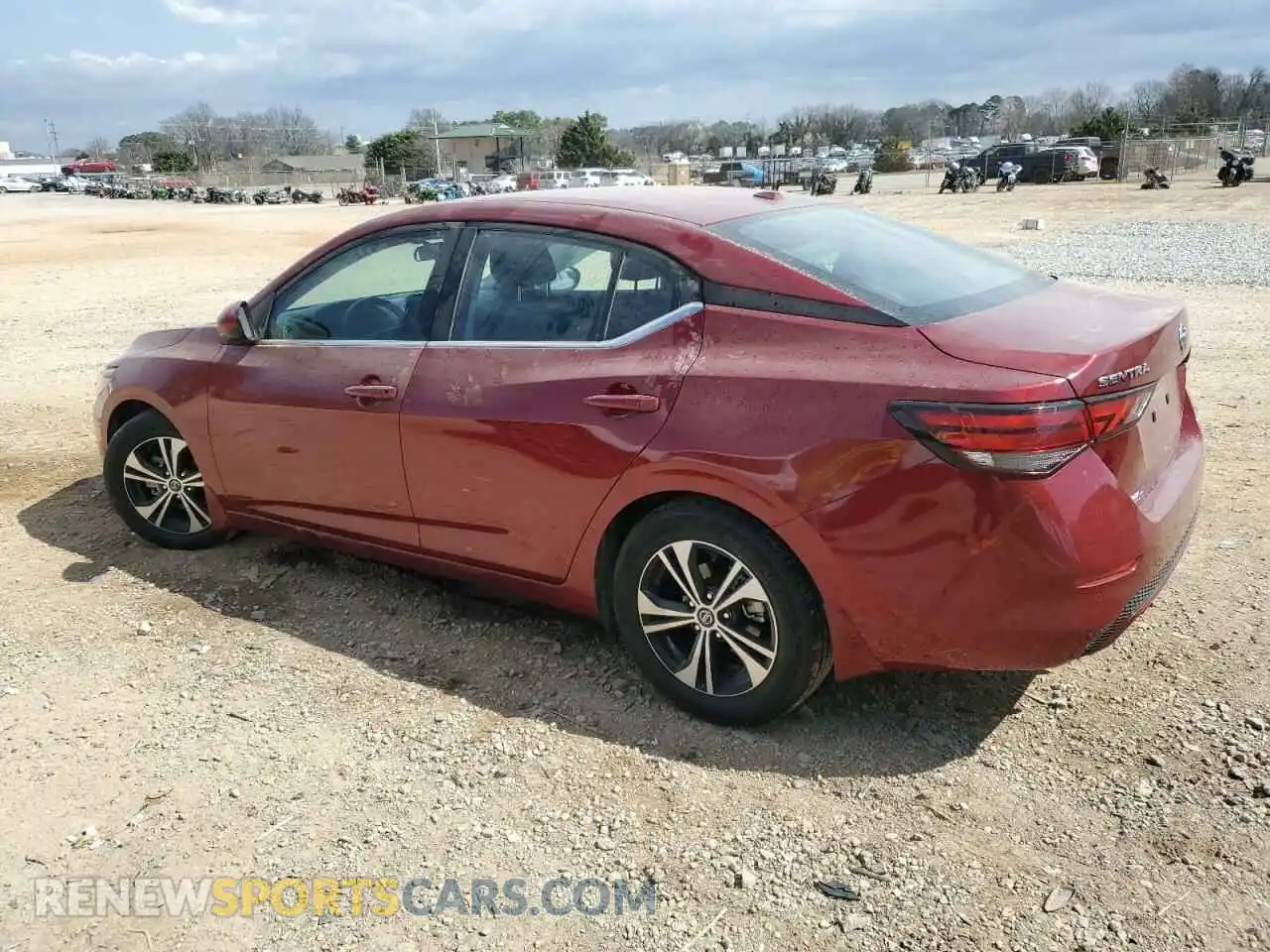 2 Photograph of a damaged car 3N1AB8CV4MY325303 NISSAN SENTRA 2021
