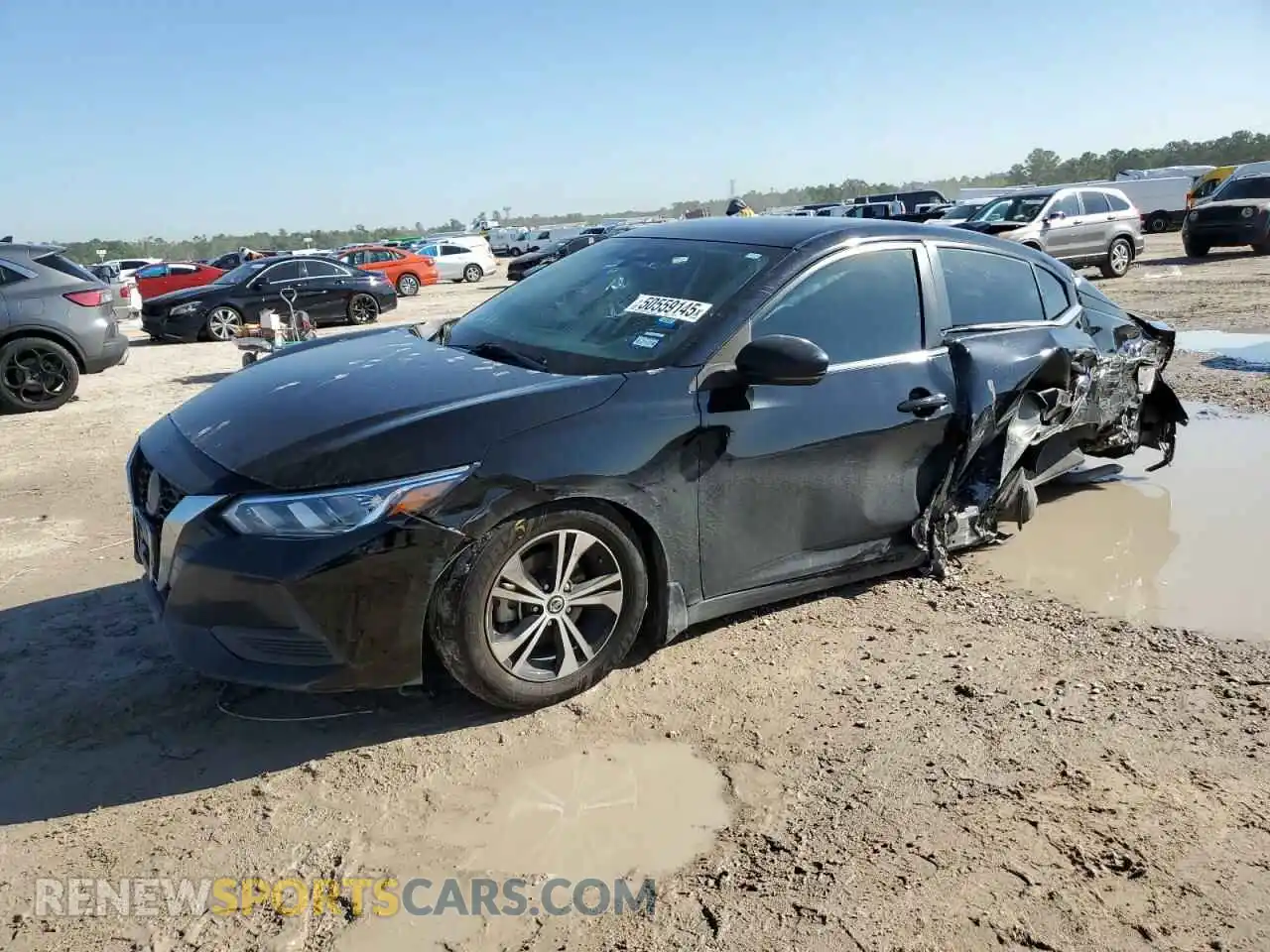 1 Photograph of a damaged car 3N1AB8CV5MY202965 NISSAN SENTRA 2021