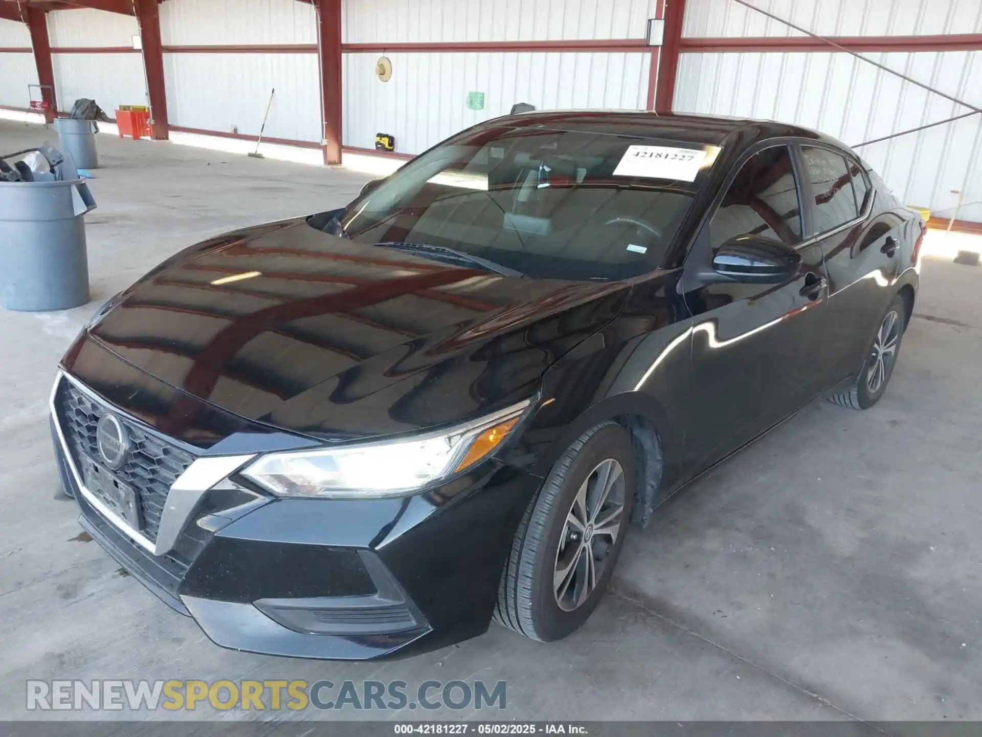 2 Photograph of a damaged car 3N1AB8CV5MY209642 NISSAN SENTRA 2021