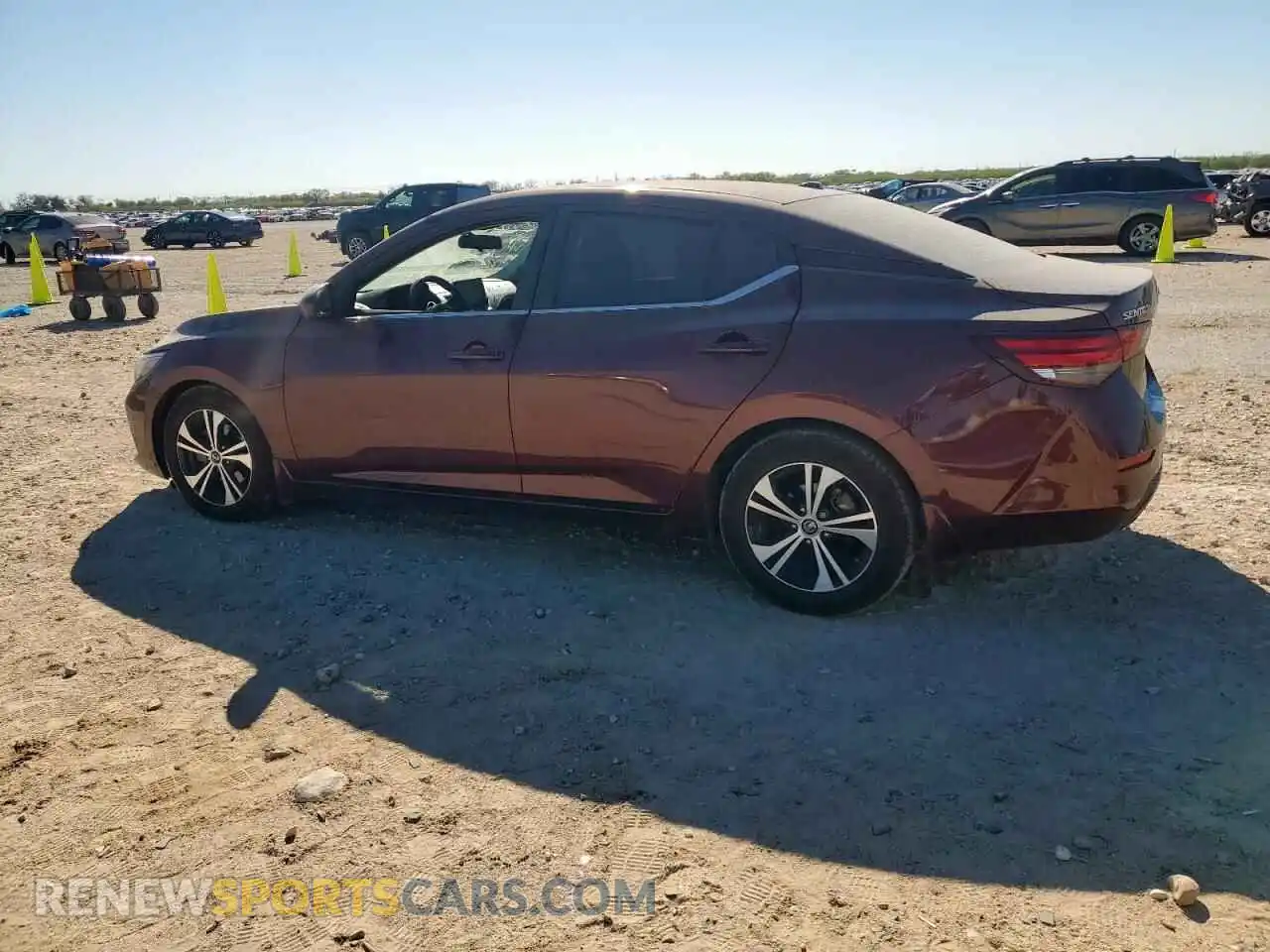2 Photograph of a damaged car 3N1AB8CV5MY211858 NISSAN SENTRA 2021