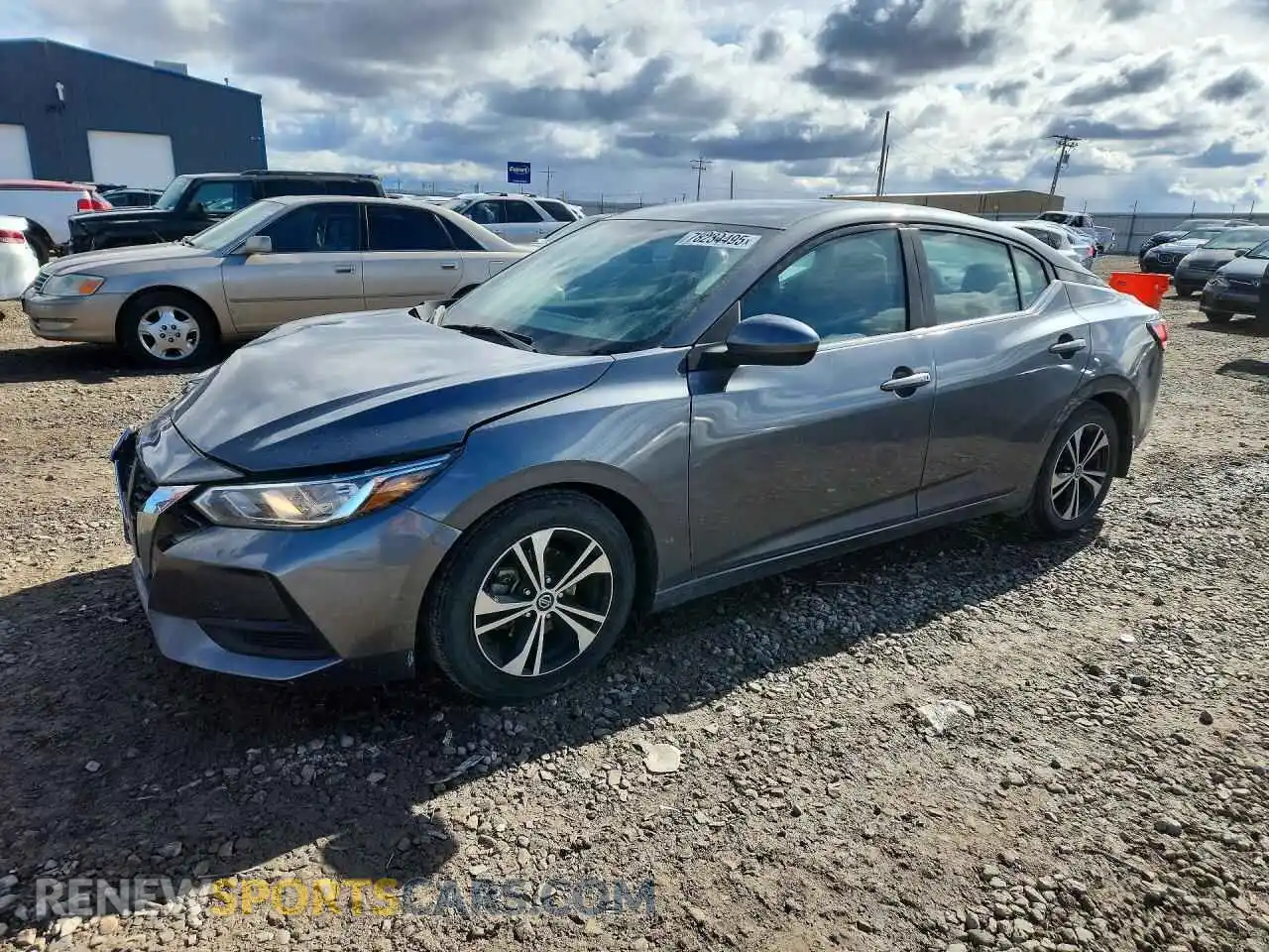 1 Photograph of a damaged car 3N1AB8CV5MY214954 NISSAN SENTRA 2021