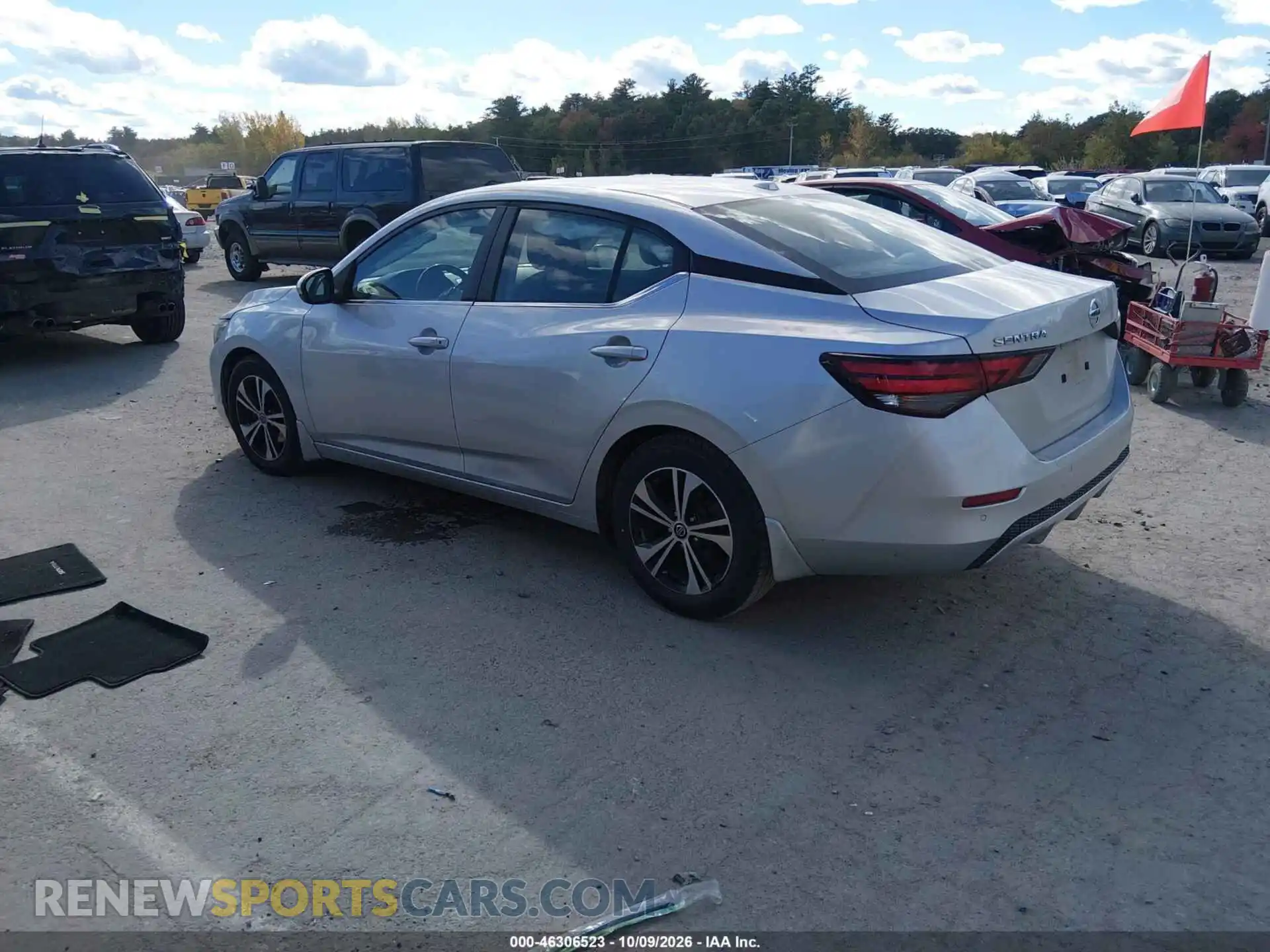 3 Photograph of a damaged car 3N1AB8CV5MY220690 NISSAN SENTRA 2021
