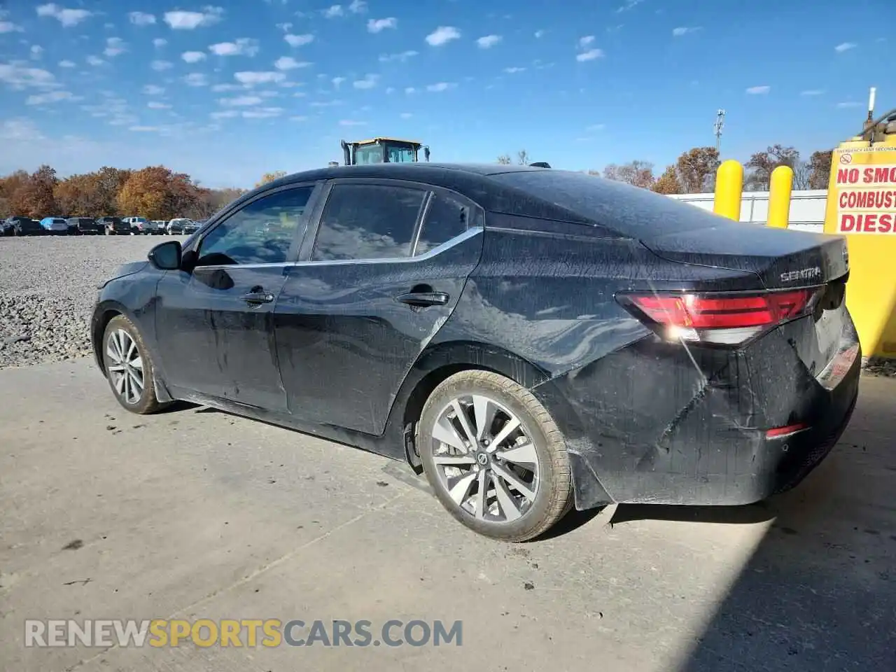 2 Photograph of a damaged car 3N1AB8CV5MY230295 NISSAN SENTRA 2021