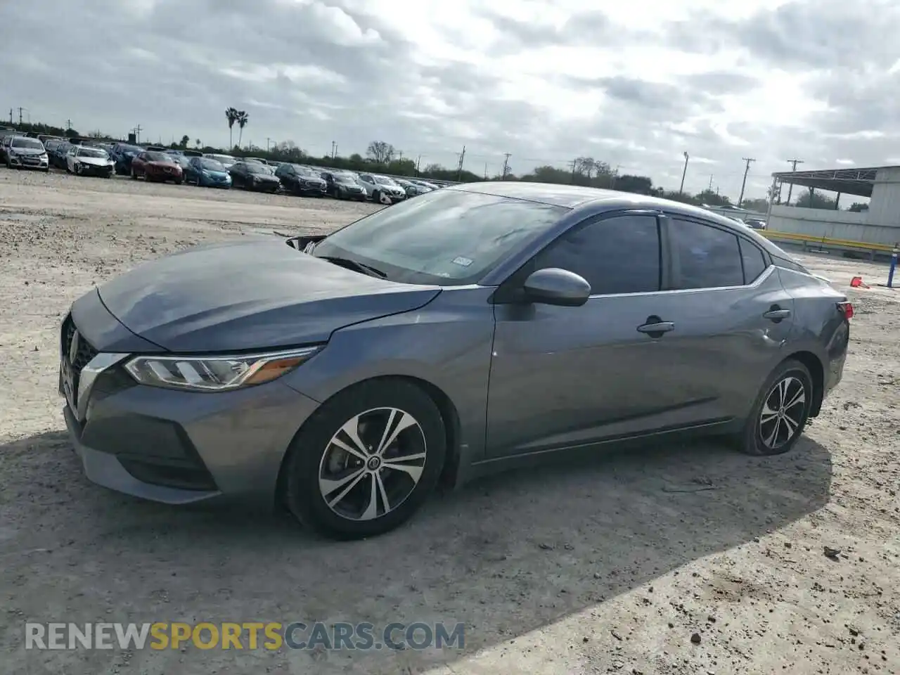 1 Photograph of a damaged car 3N1AB8CV5MY234847 NISSAN SENTRA 2021