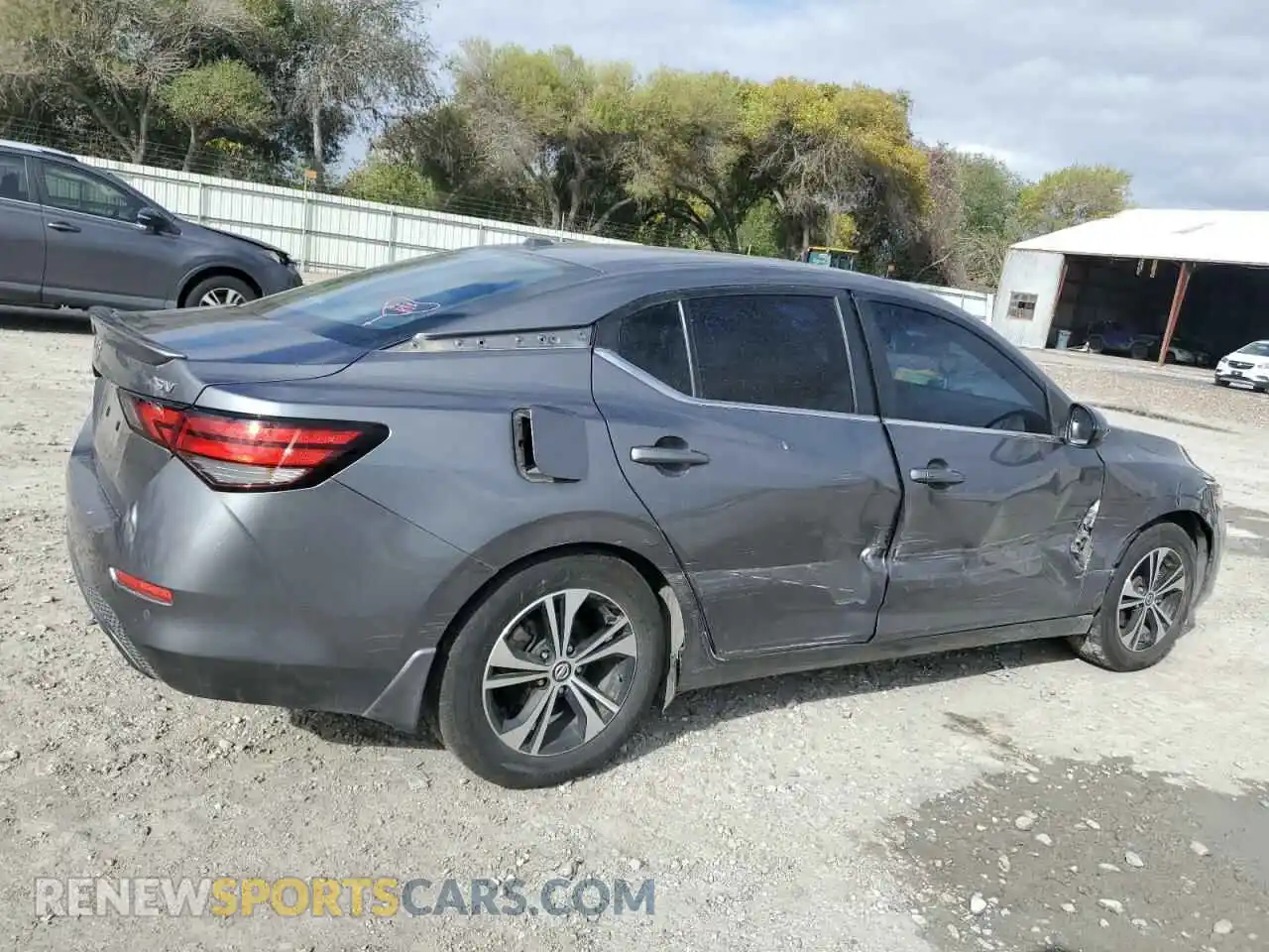 3 Photograph of a damaged car 3N1AB8CV5MY234847 NISSAN SENTRA 2021