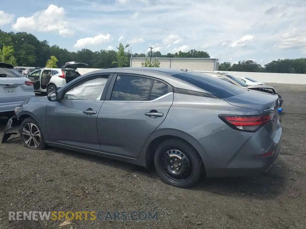 2 Photograph of a damaged car 3N1AB8CV5MY236016 NISSAN SENTRA 2021