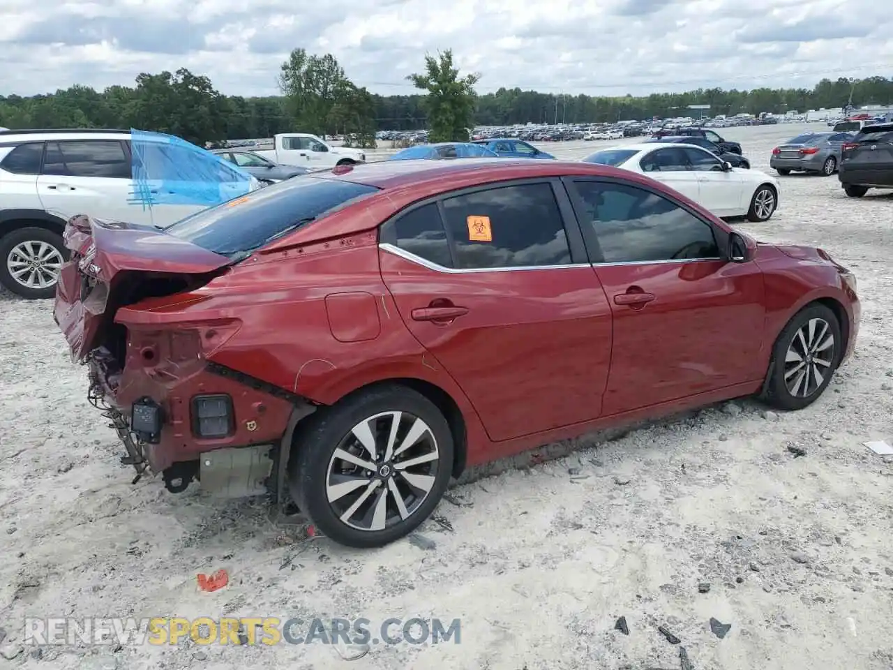 3 Фотография поврежденного автомобиля 3N1AB8CV5MY237750 NISSAN SENTRA 2021