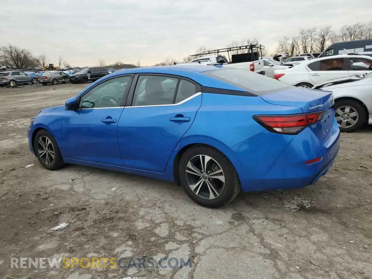 2 Photograph of a damaged car 3N1AB8CV5MY247212 NISSAN SENTRA 2021