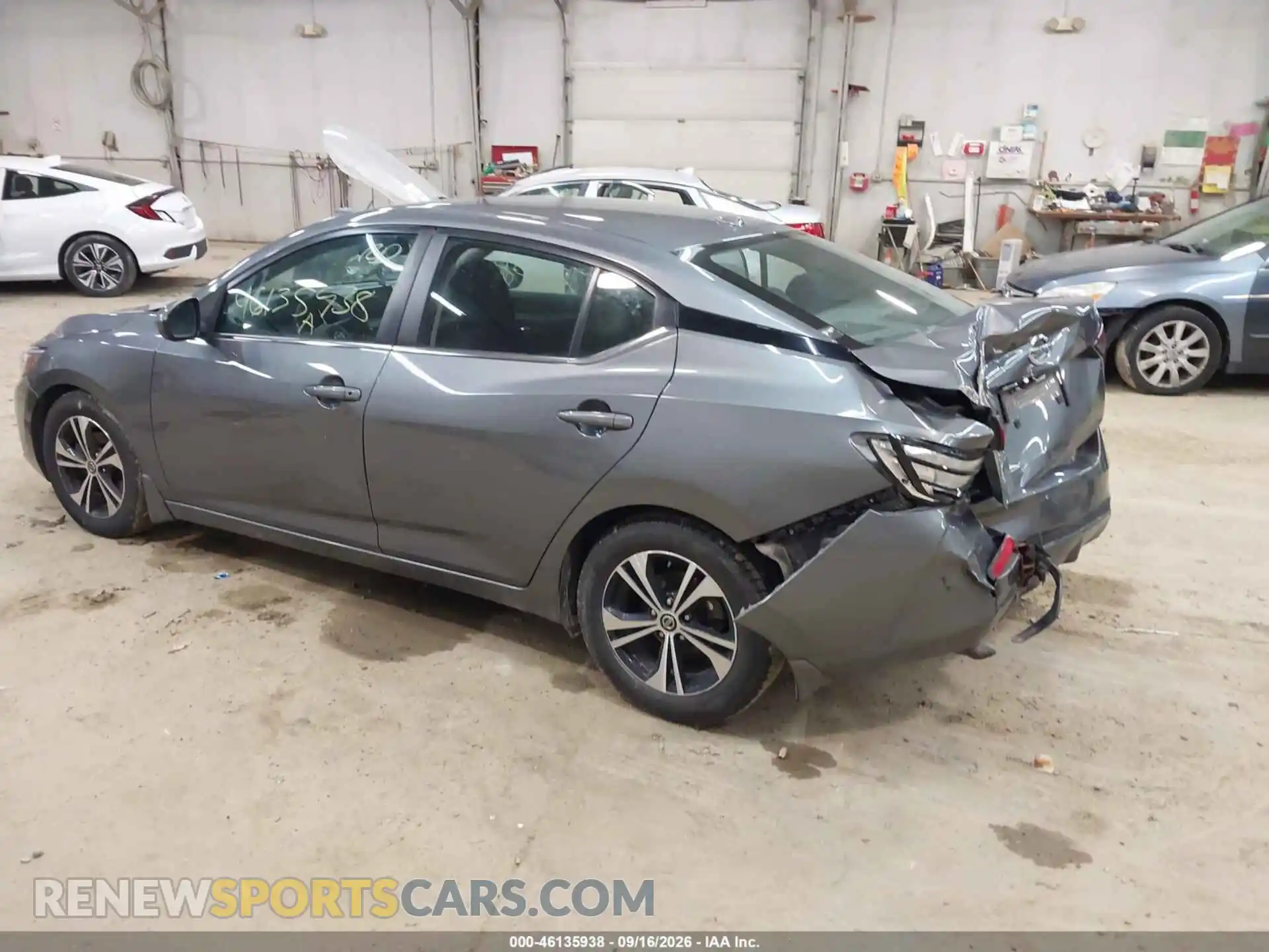 3 Photograph of a damaged car 3N1AB8CV5MY258095 NISSAN SENTRA 2021
