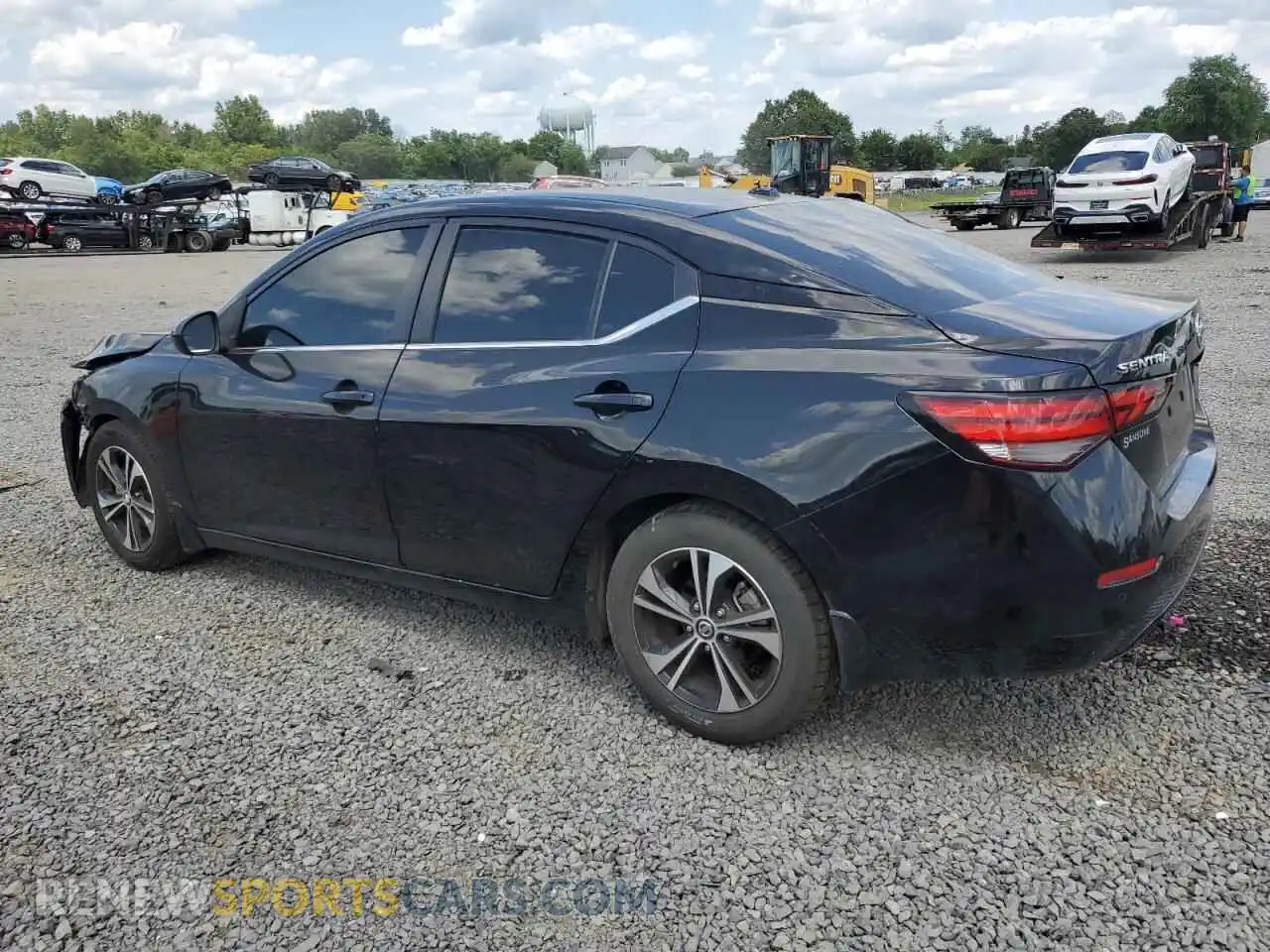2 Photograph of a damaged car 3N1AB8CV5MY259408 NISSAN SENTRA 2021